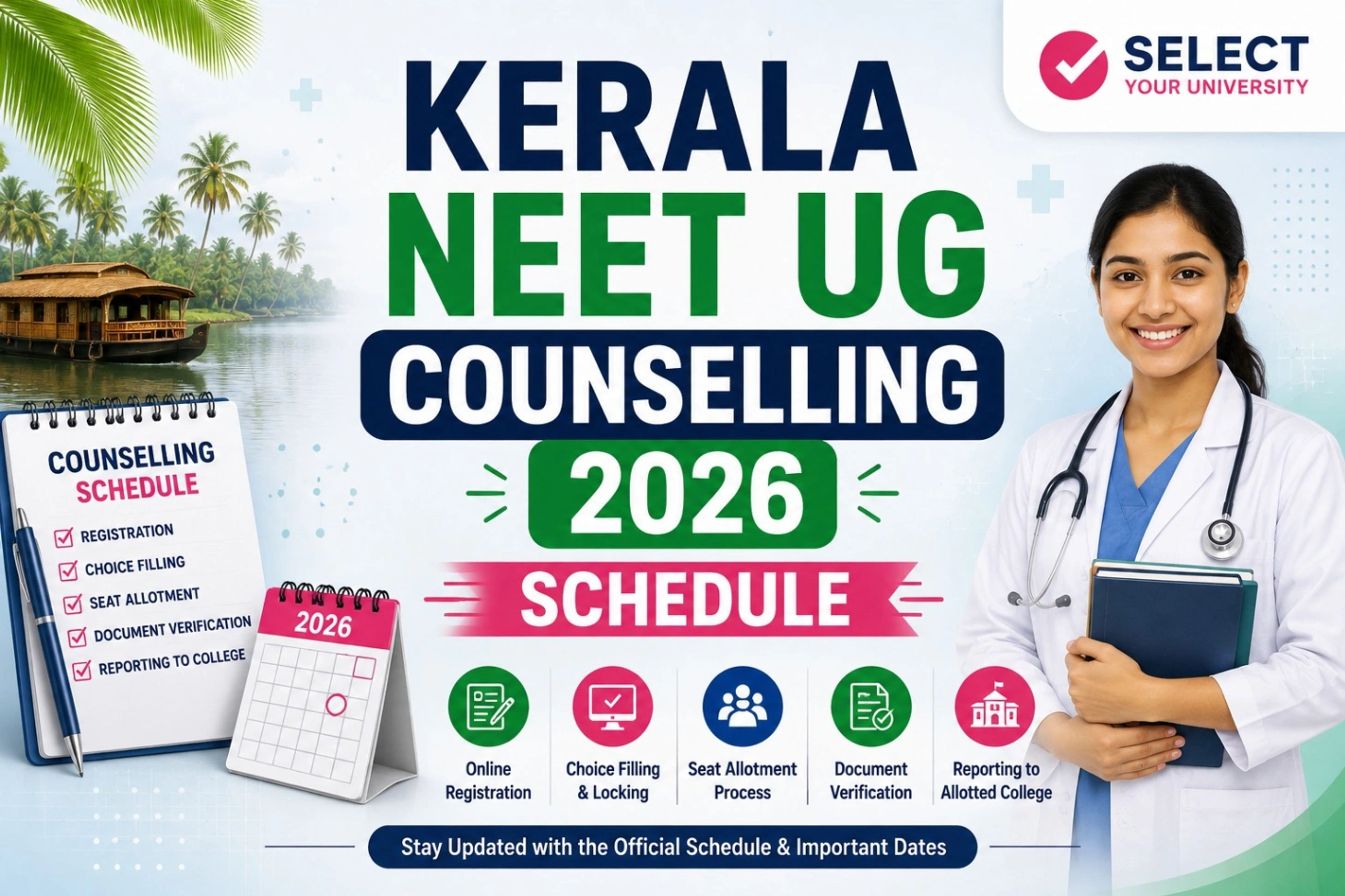 Kerala NEET UG Counselling 2026 Dates & Schedule 