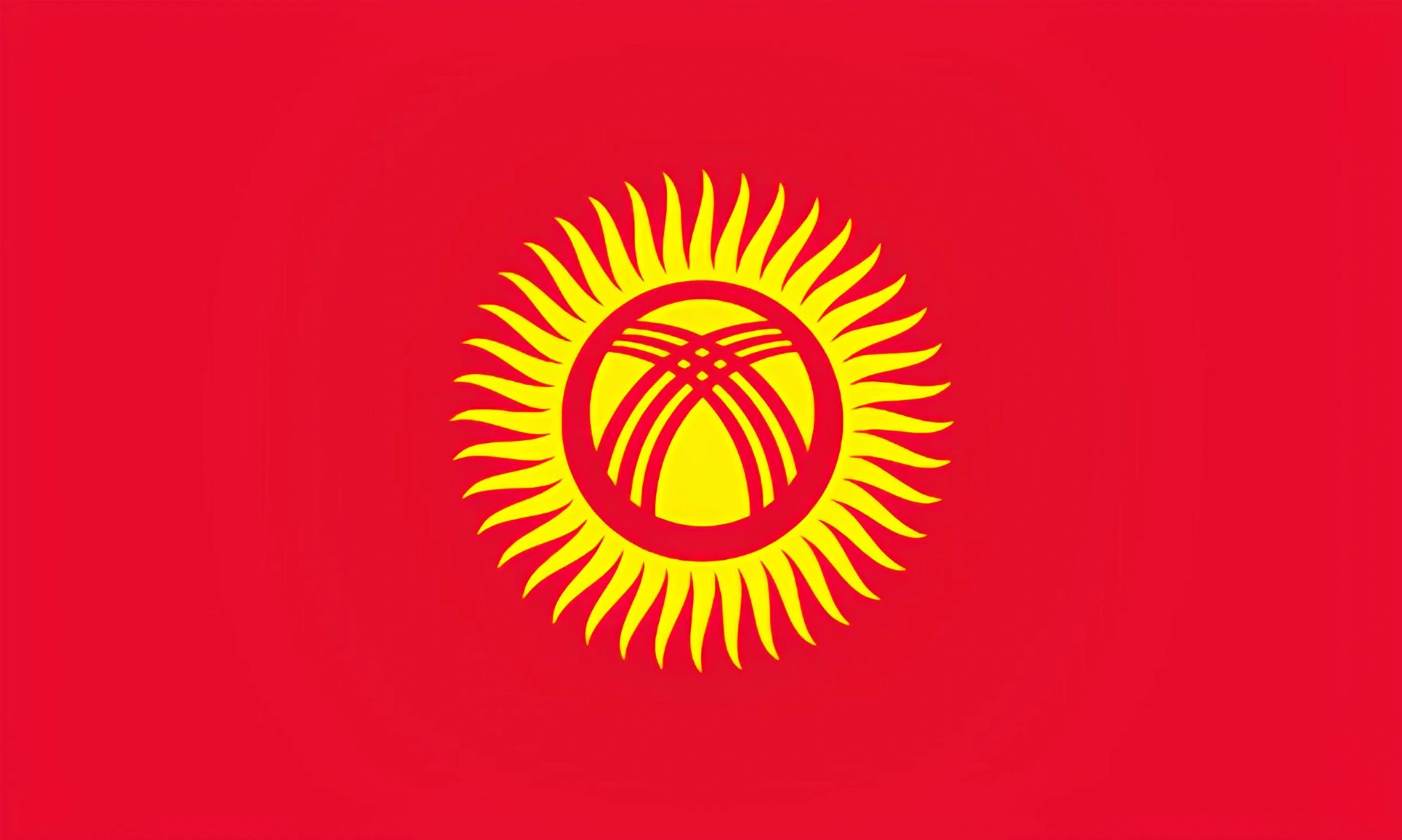 Kyrgyzstan Flag