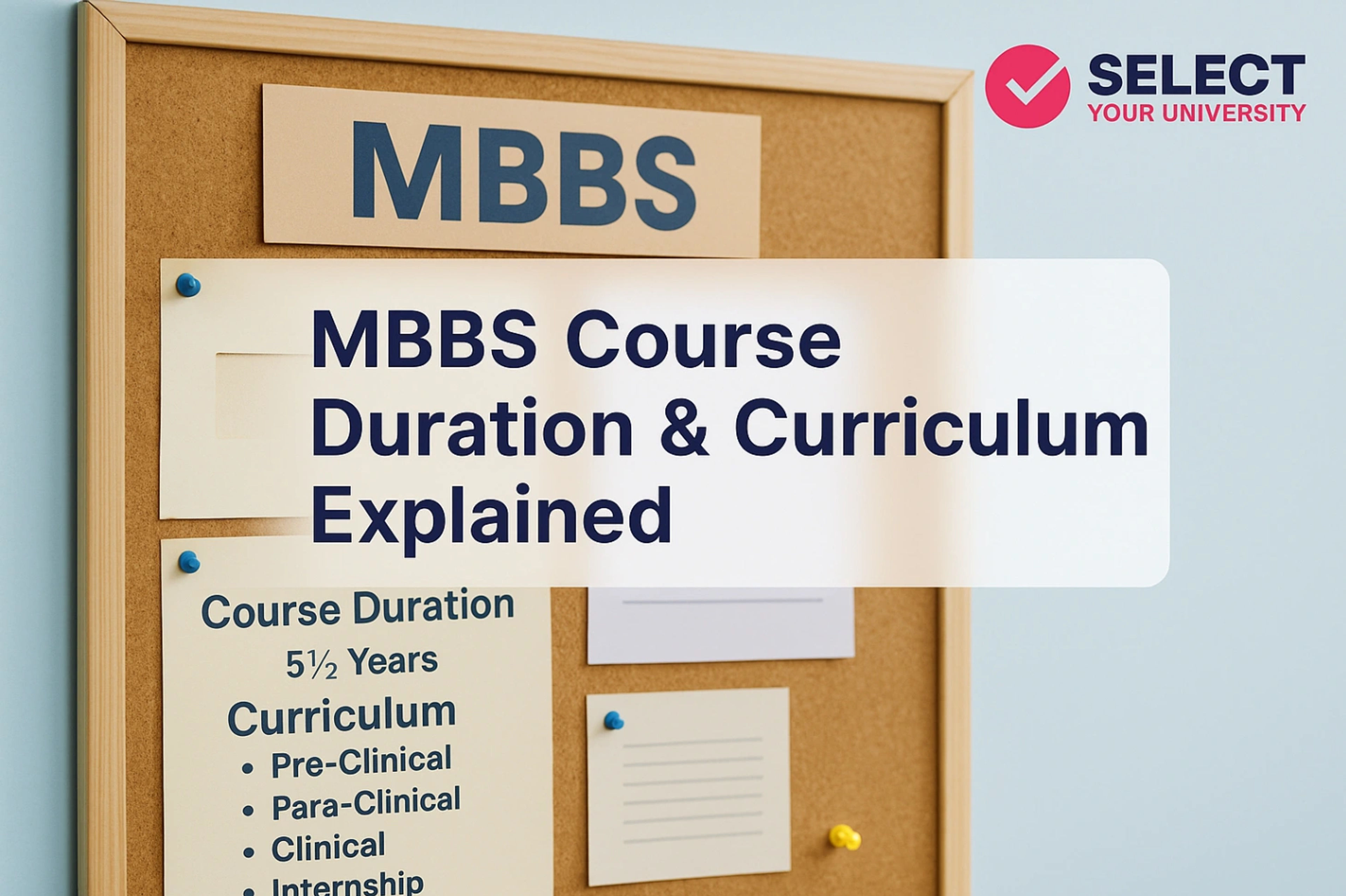 MBBS Course Duration & Curriculum Explained