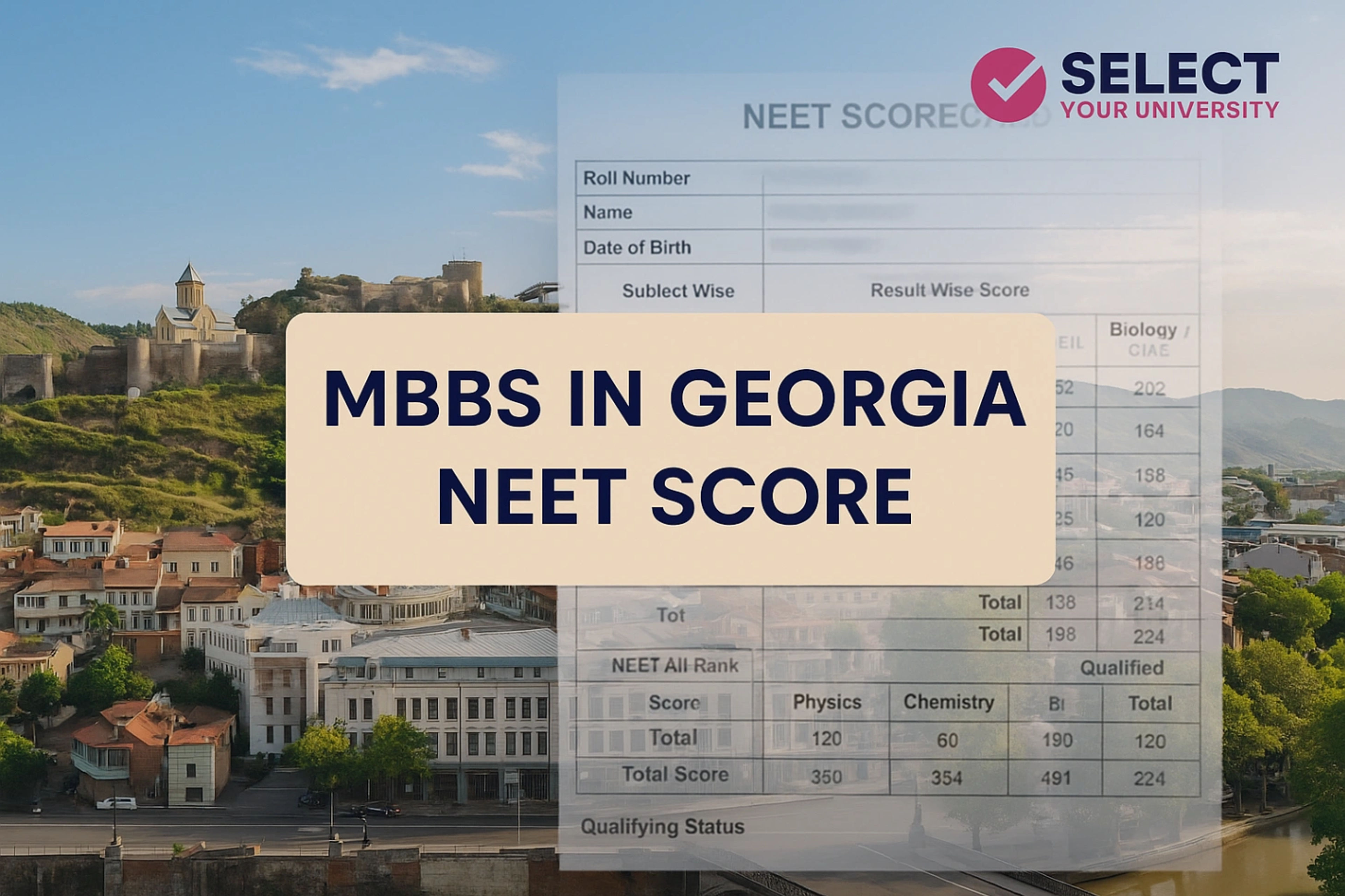 MBBS in Georgia NEET Score