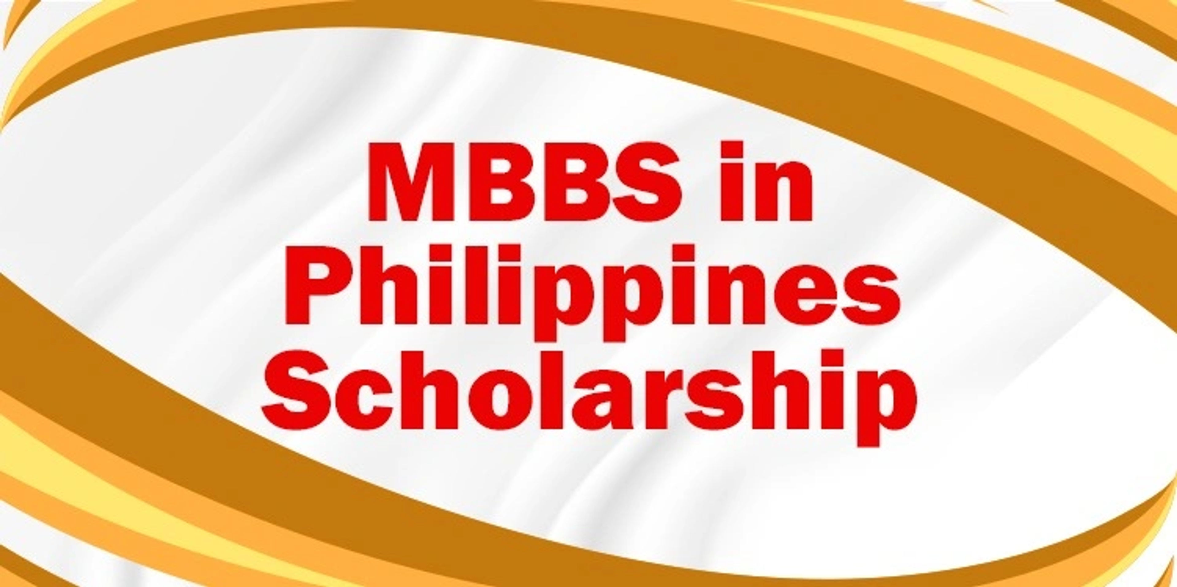 MBBS in Philippines Scholarship