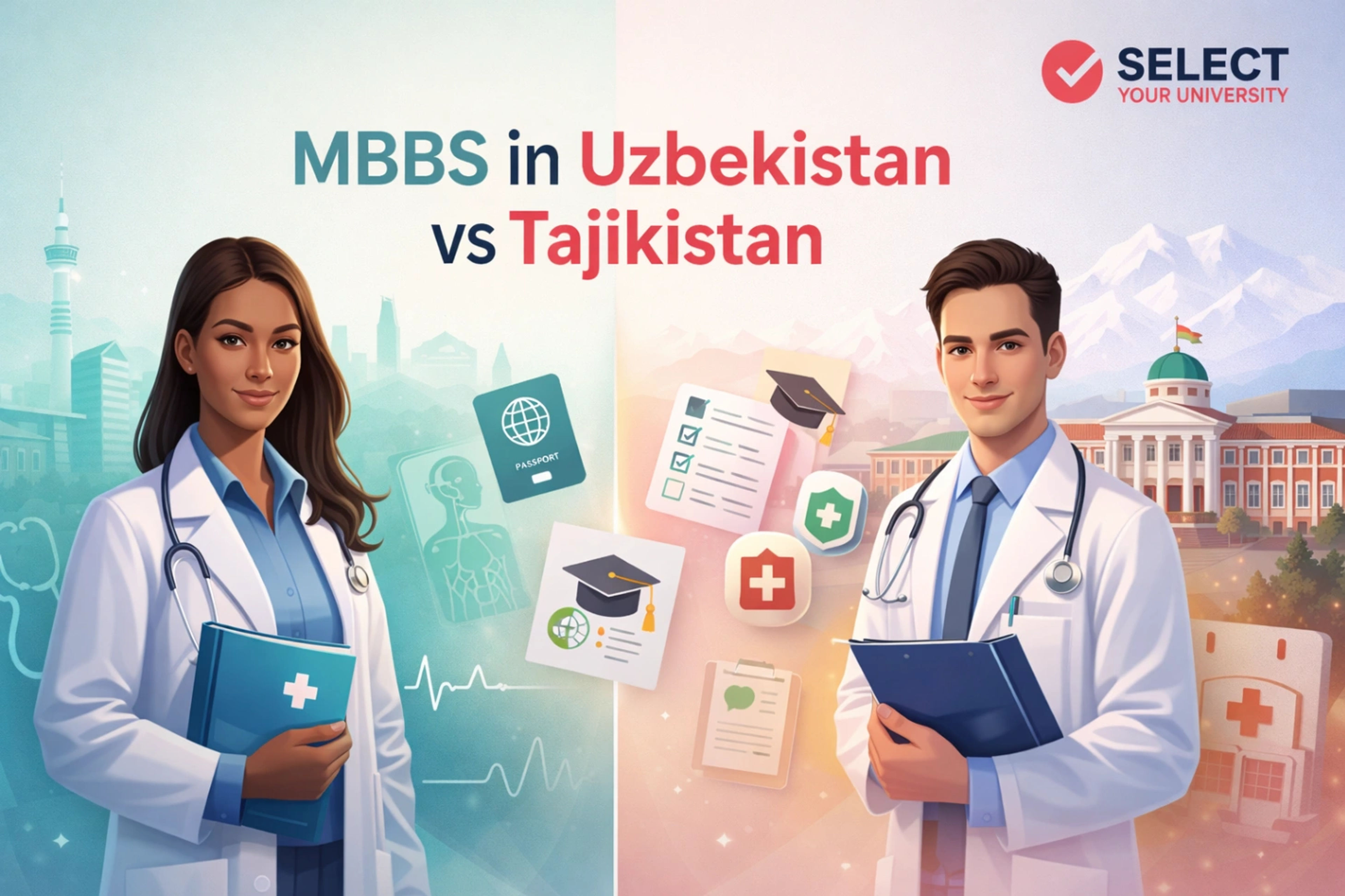 MBBS in Uzbekistan vs Tajikistan