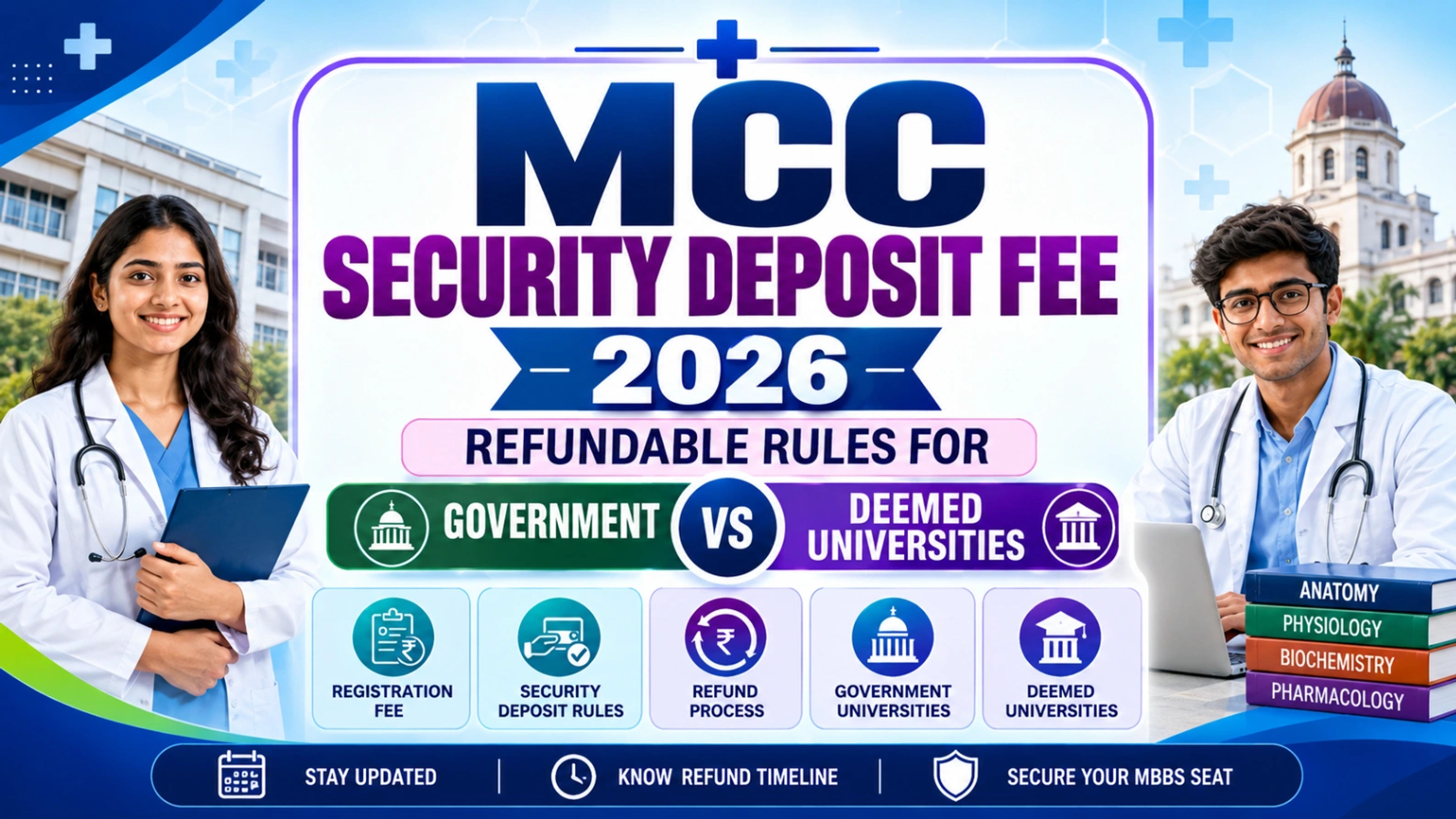 MCC Counselling 2026 Security Deposit