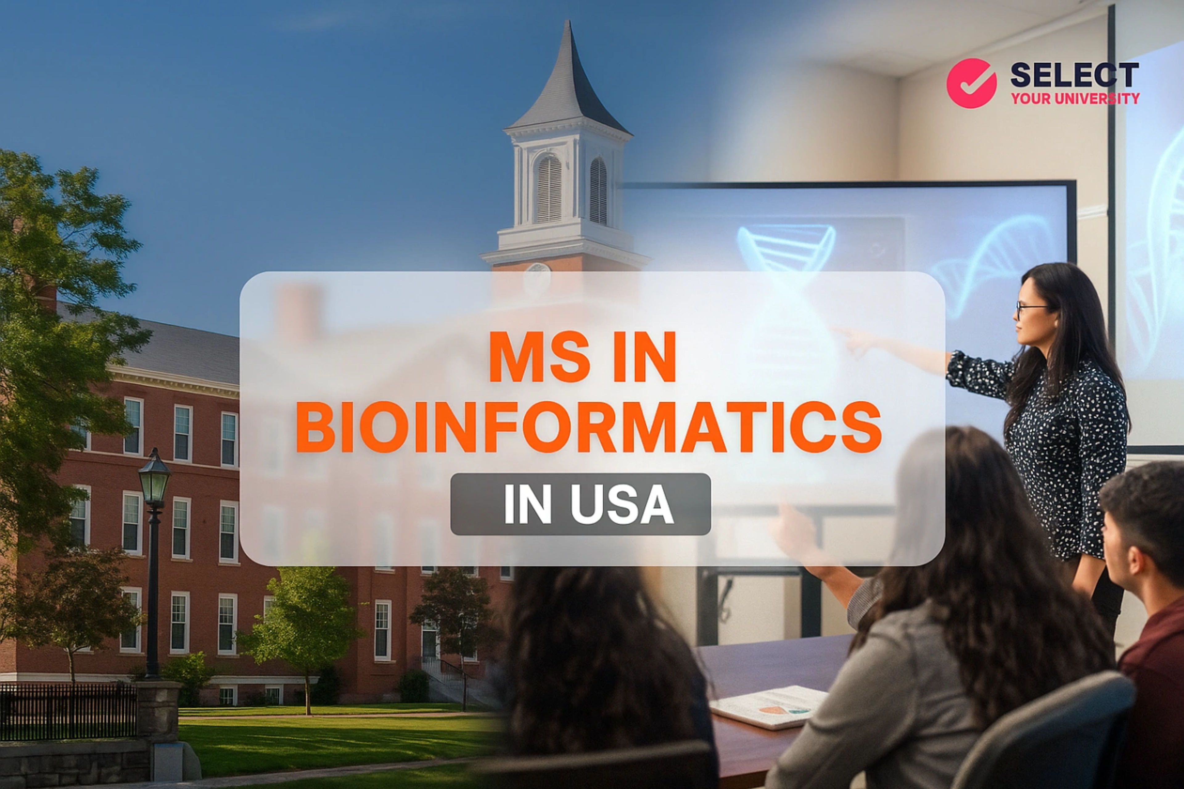 MS in Bioinformatics in USA