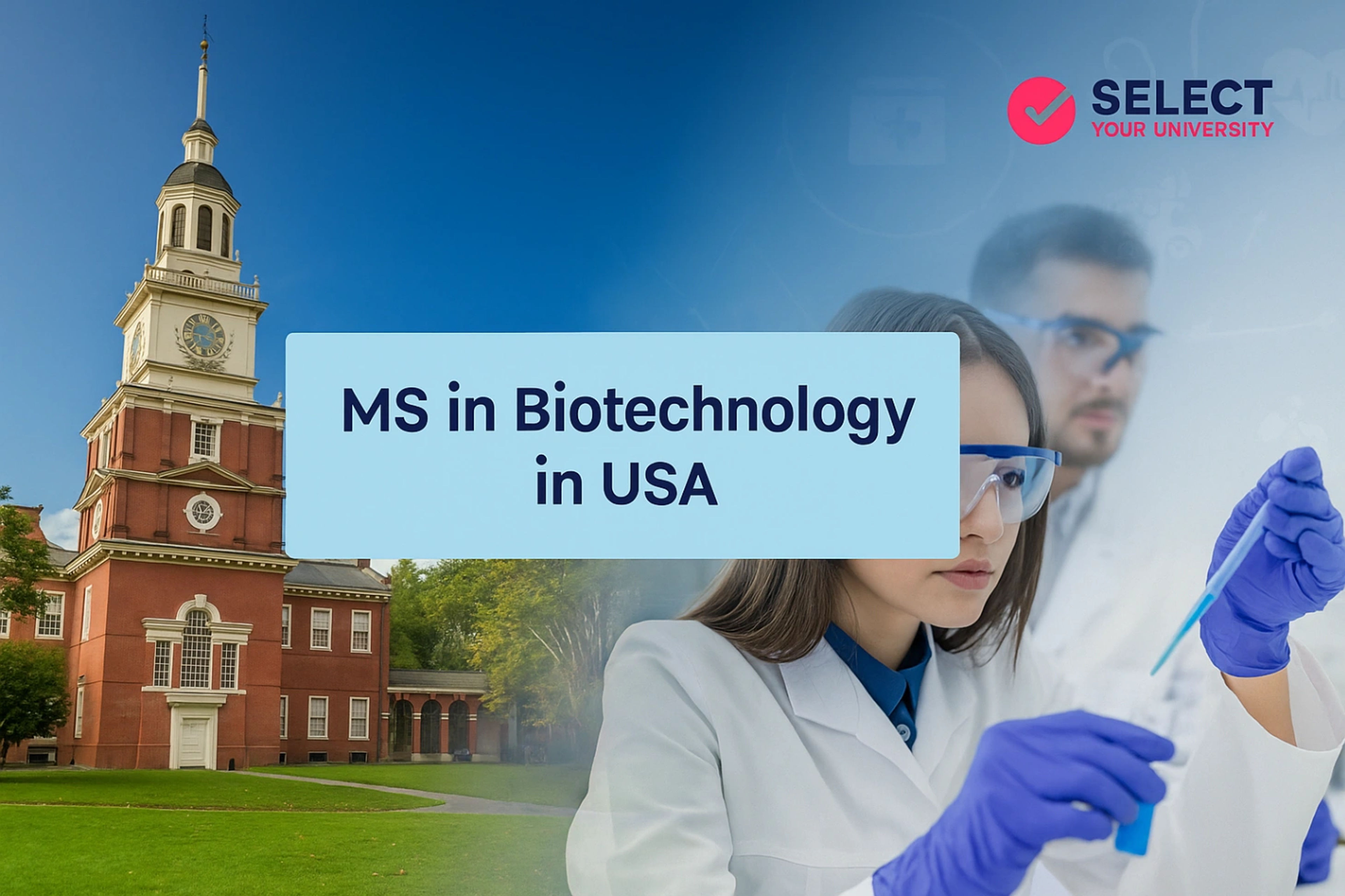 MS in Biotechnology in USA