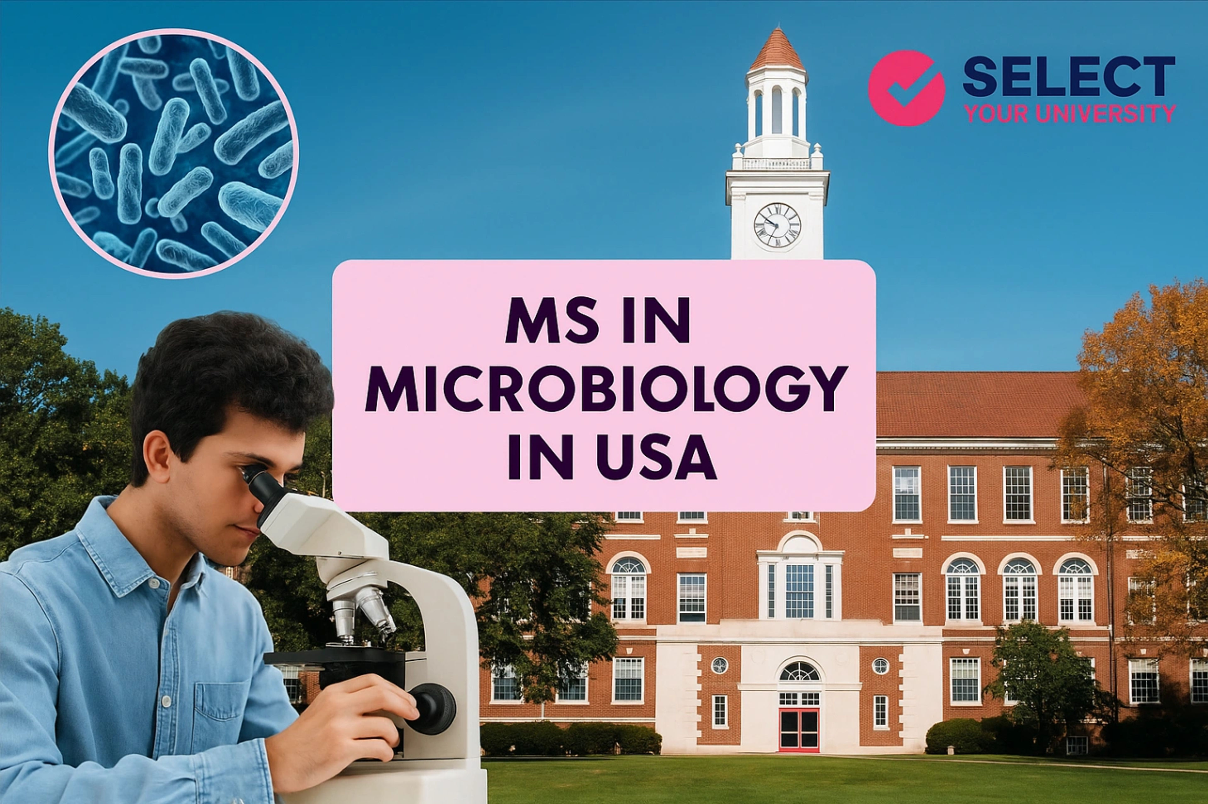 MS in Microbiology in USA