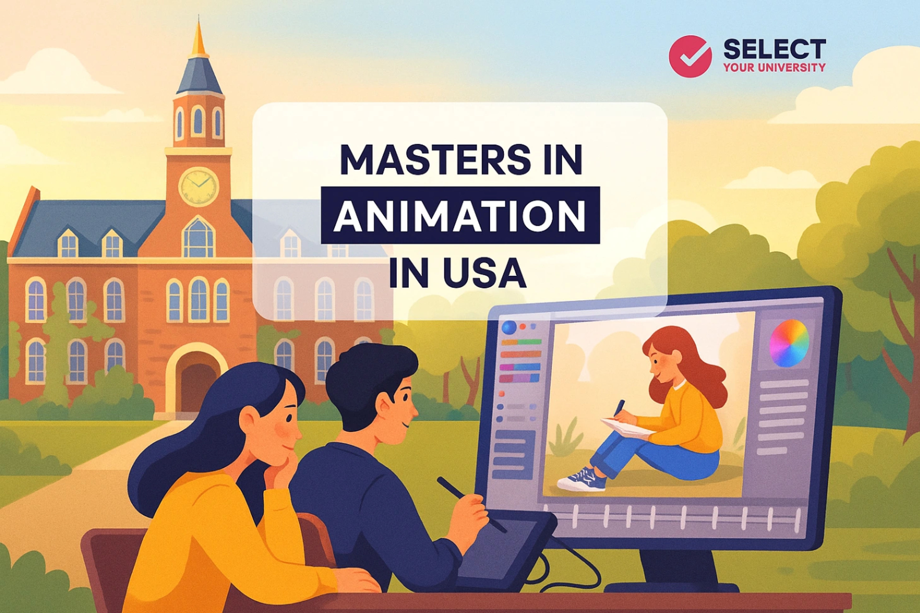 Masters in Animation in USA