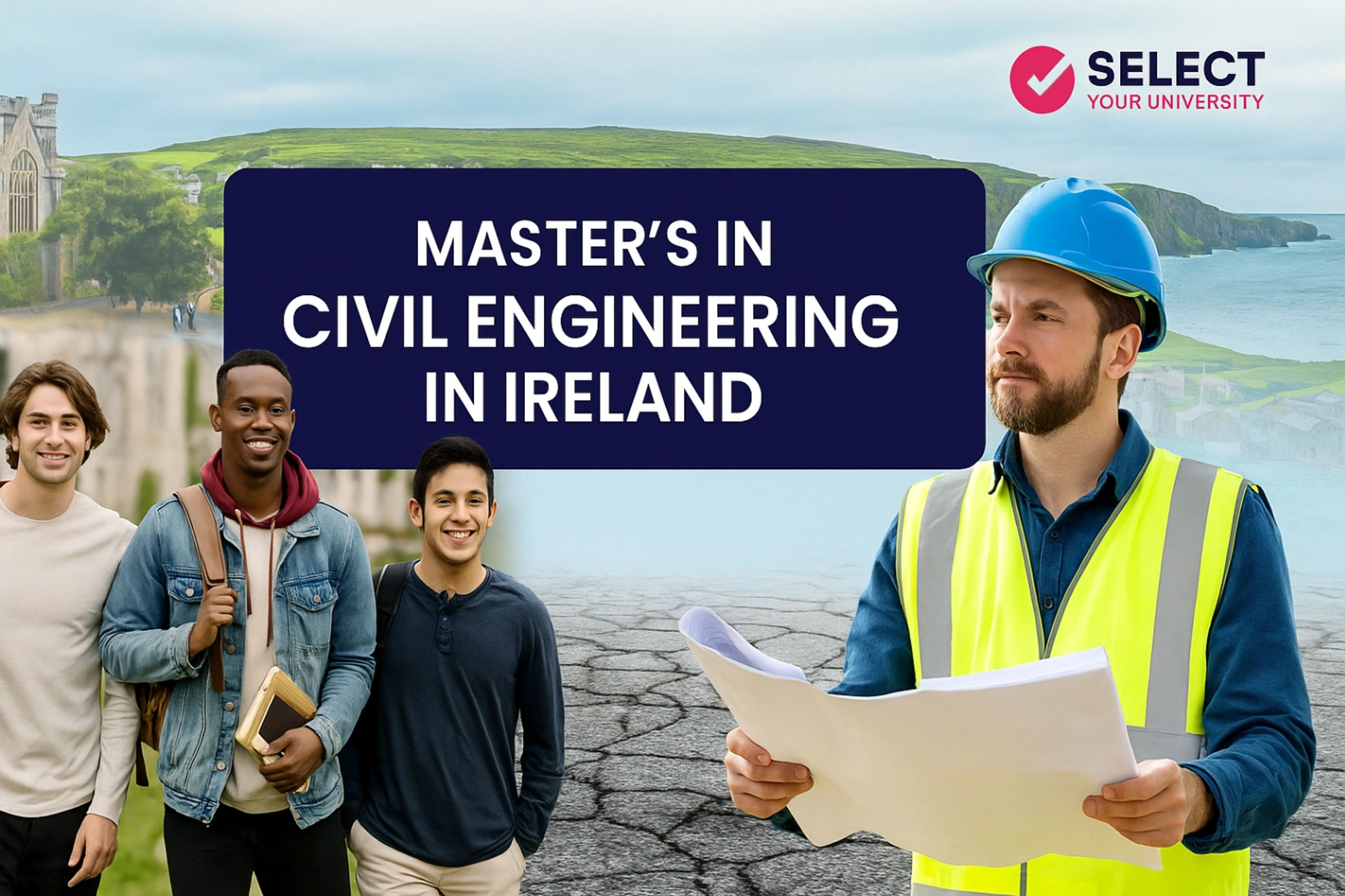 Masters in Civil Engineering in IrelandMasters in Civil Engineering in Ireland