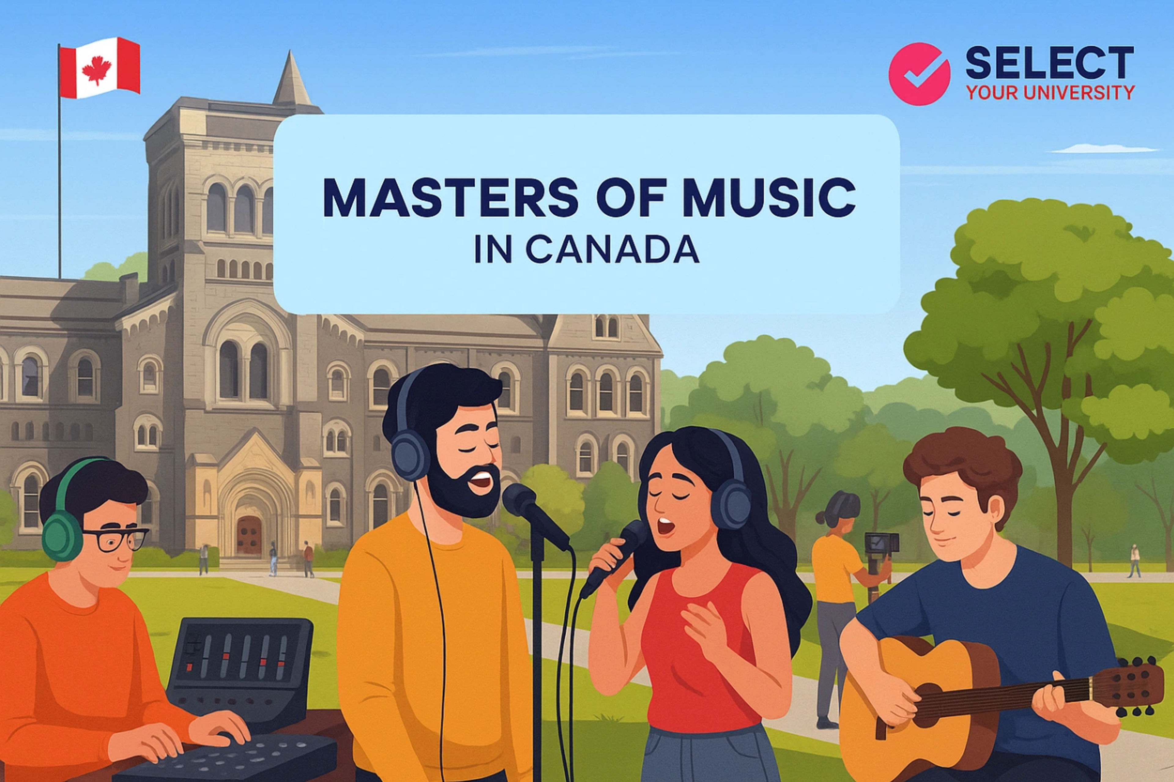 Masters of Music in Canada