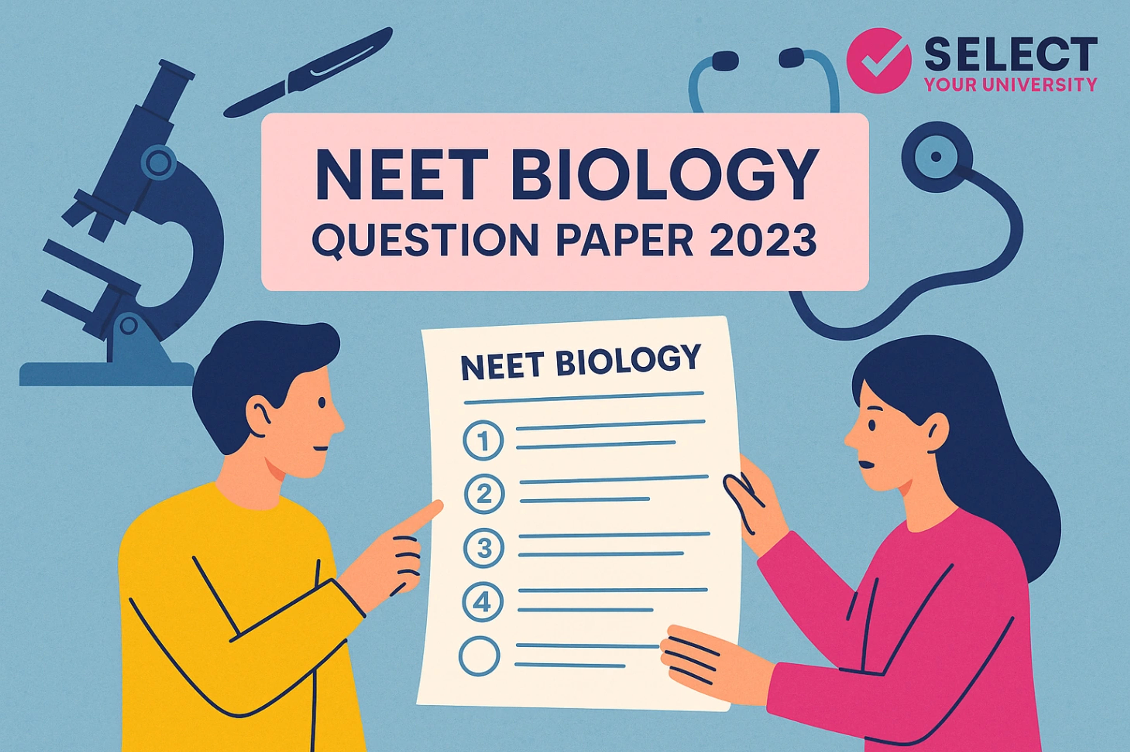 NEET Biology Question Paper 2023