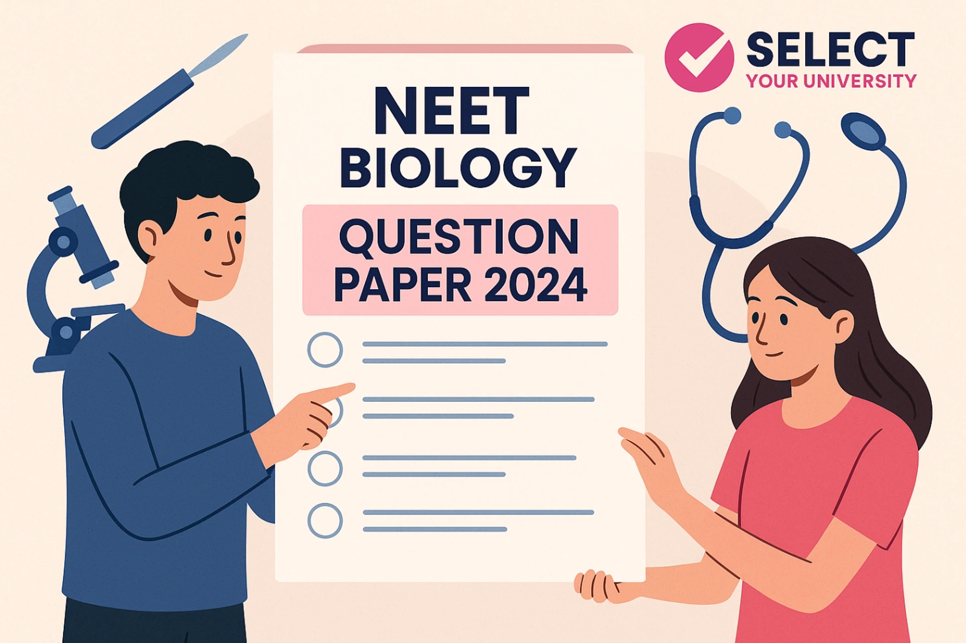 NEET Biology Question Paper 2024