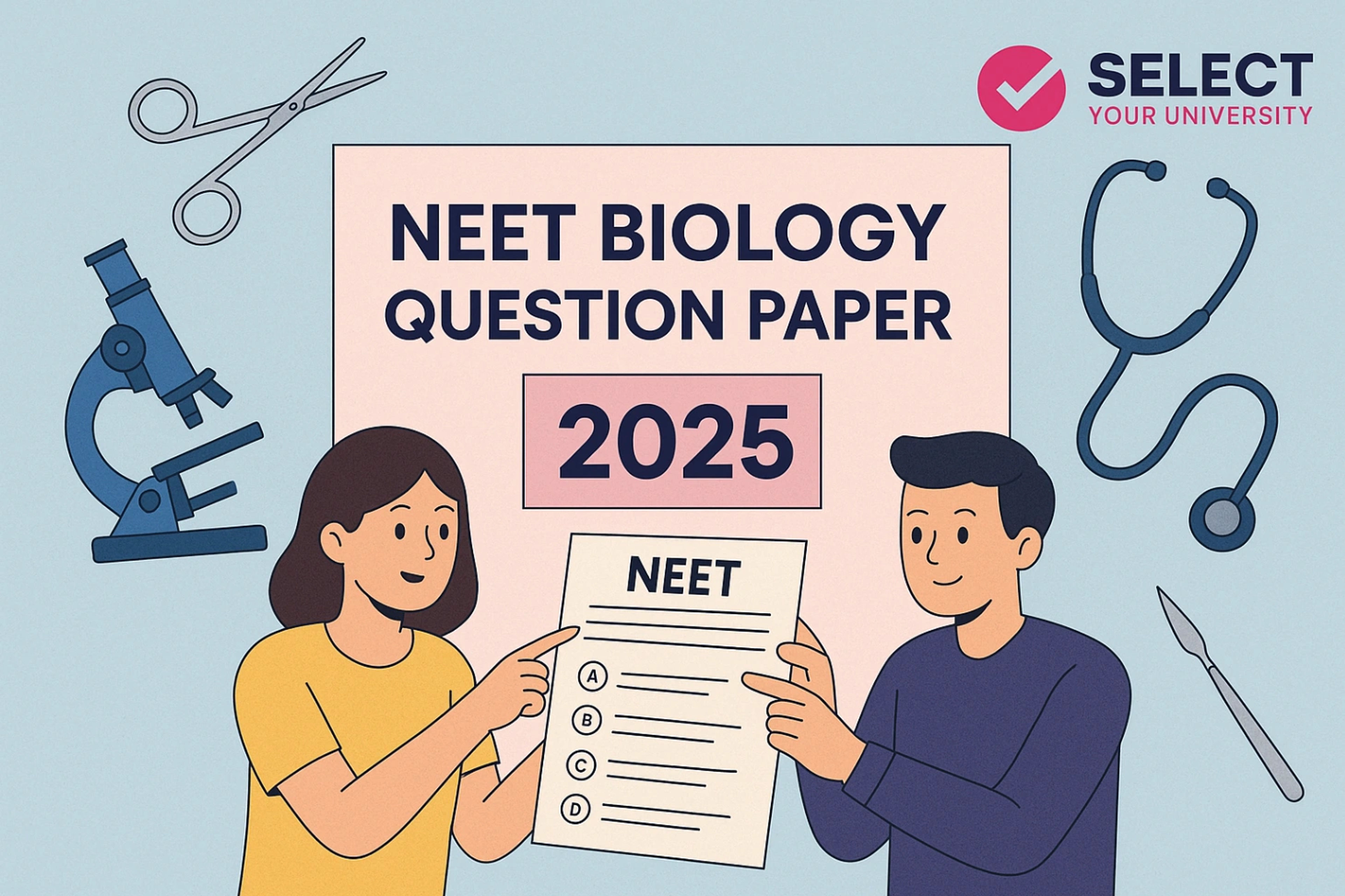 NEET Biology Question Paper 2025