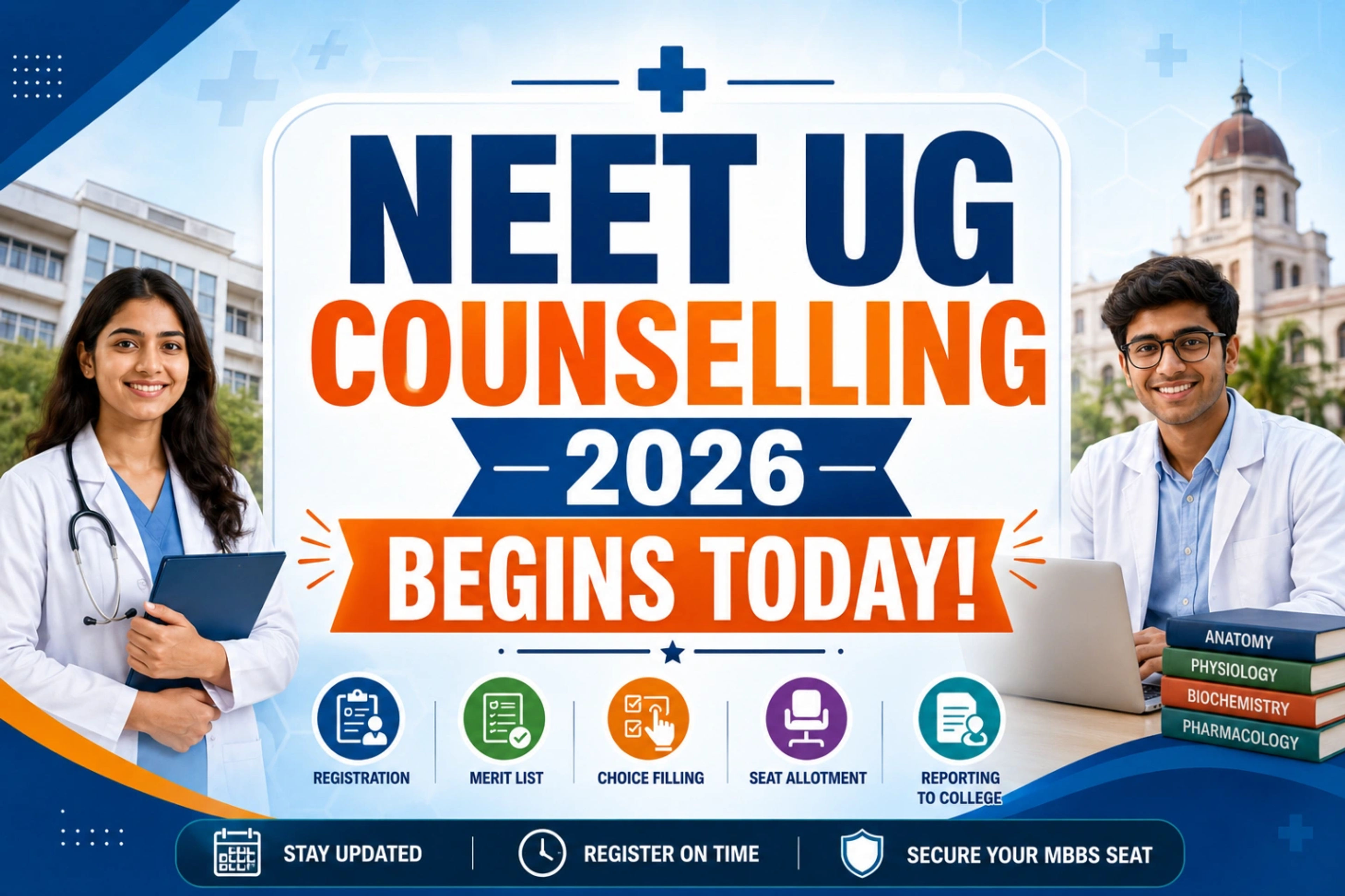 NEET UG Counselling 2026 Registration Begins Today