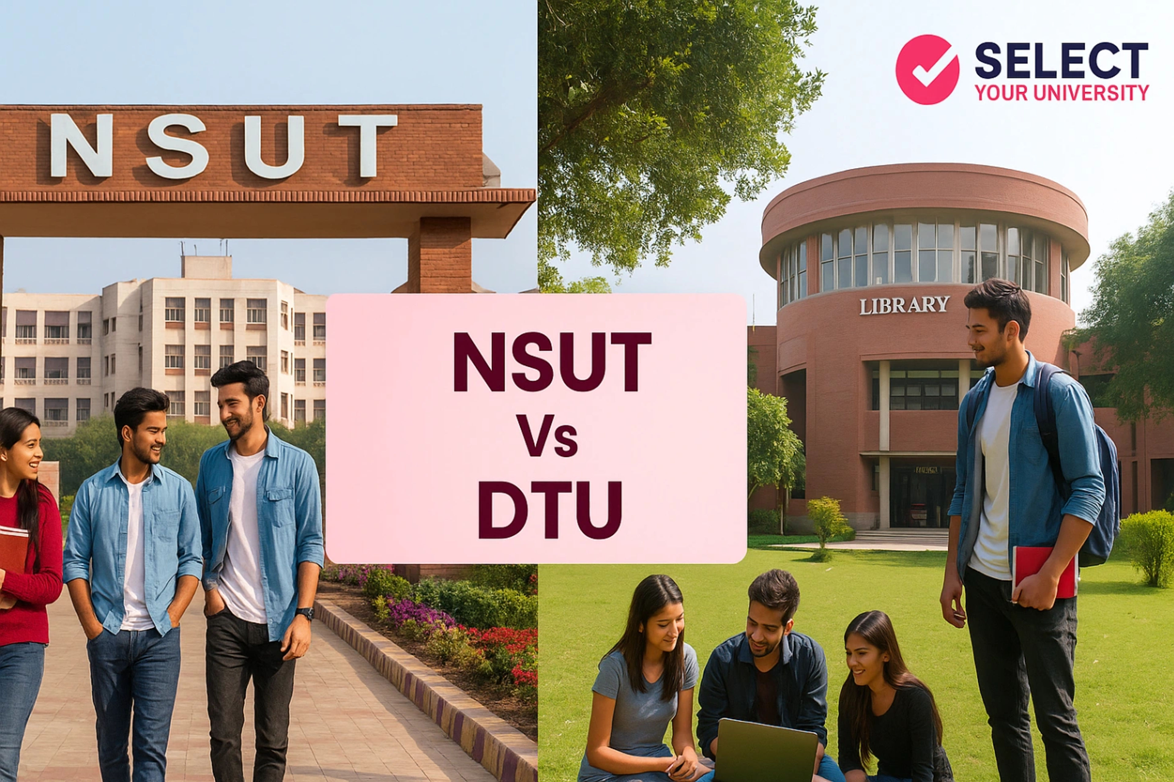 NSUT vs DTU