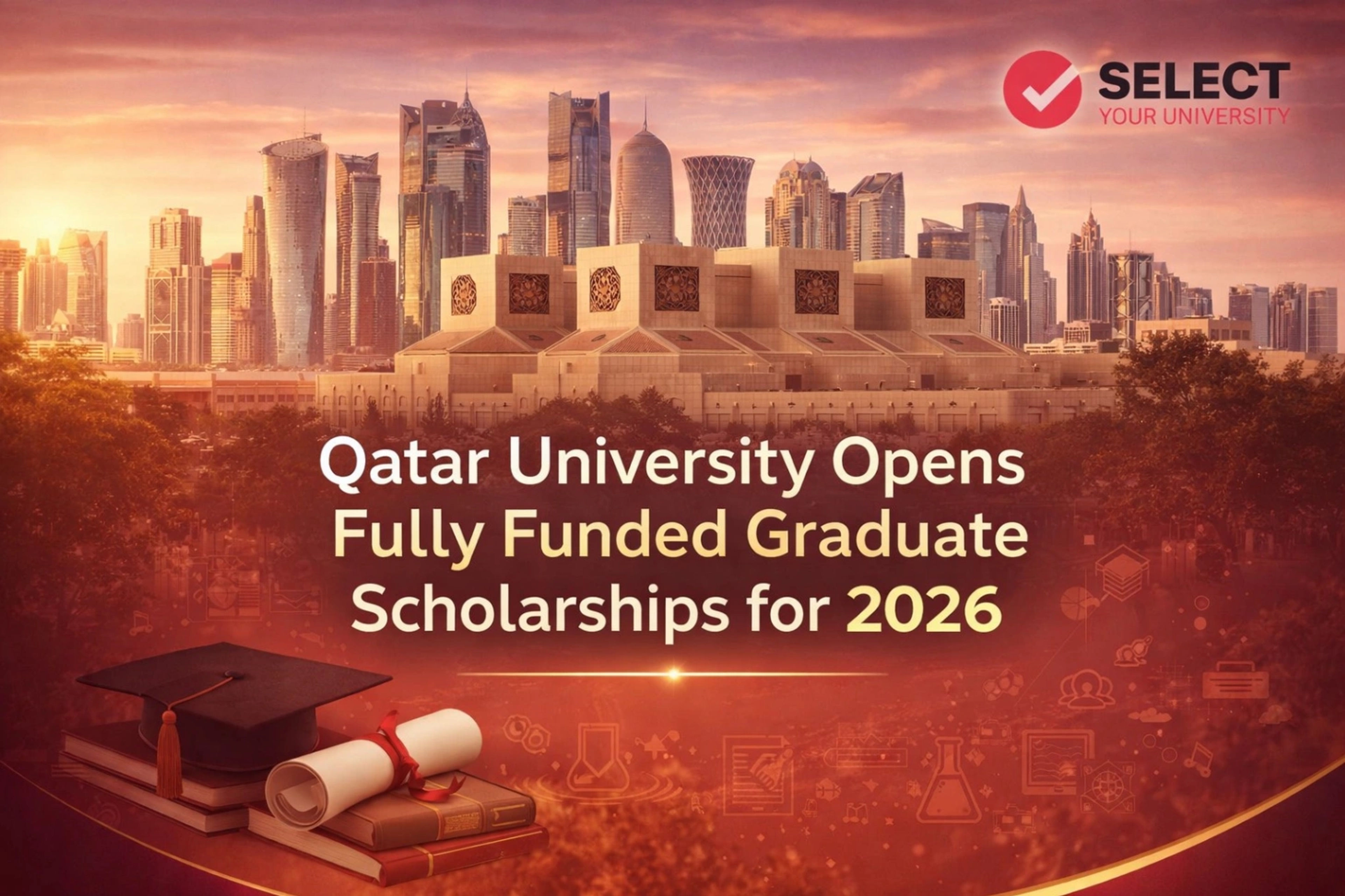 Qatar University Graduate Scholarship 