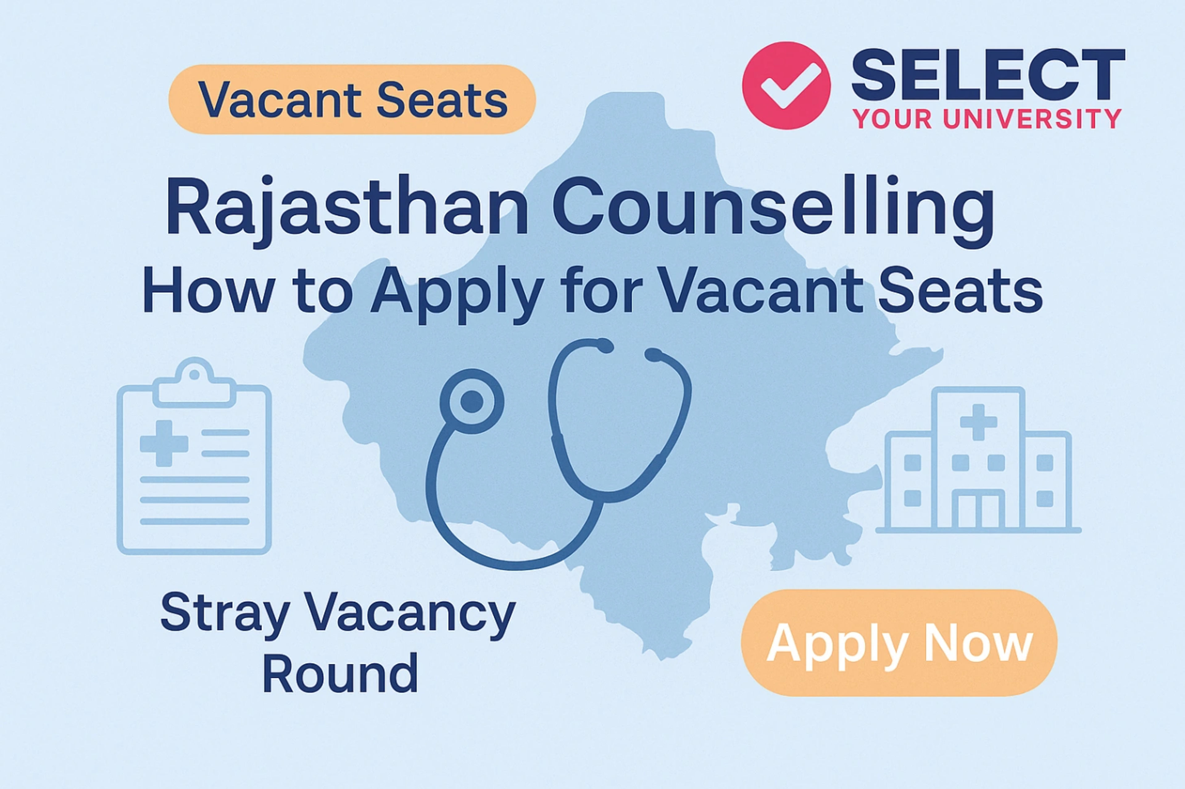 Rajasthan Counselling Vacant Seats
