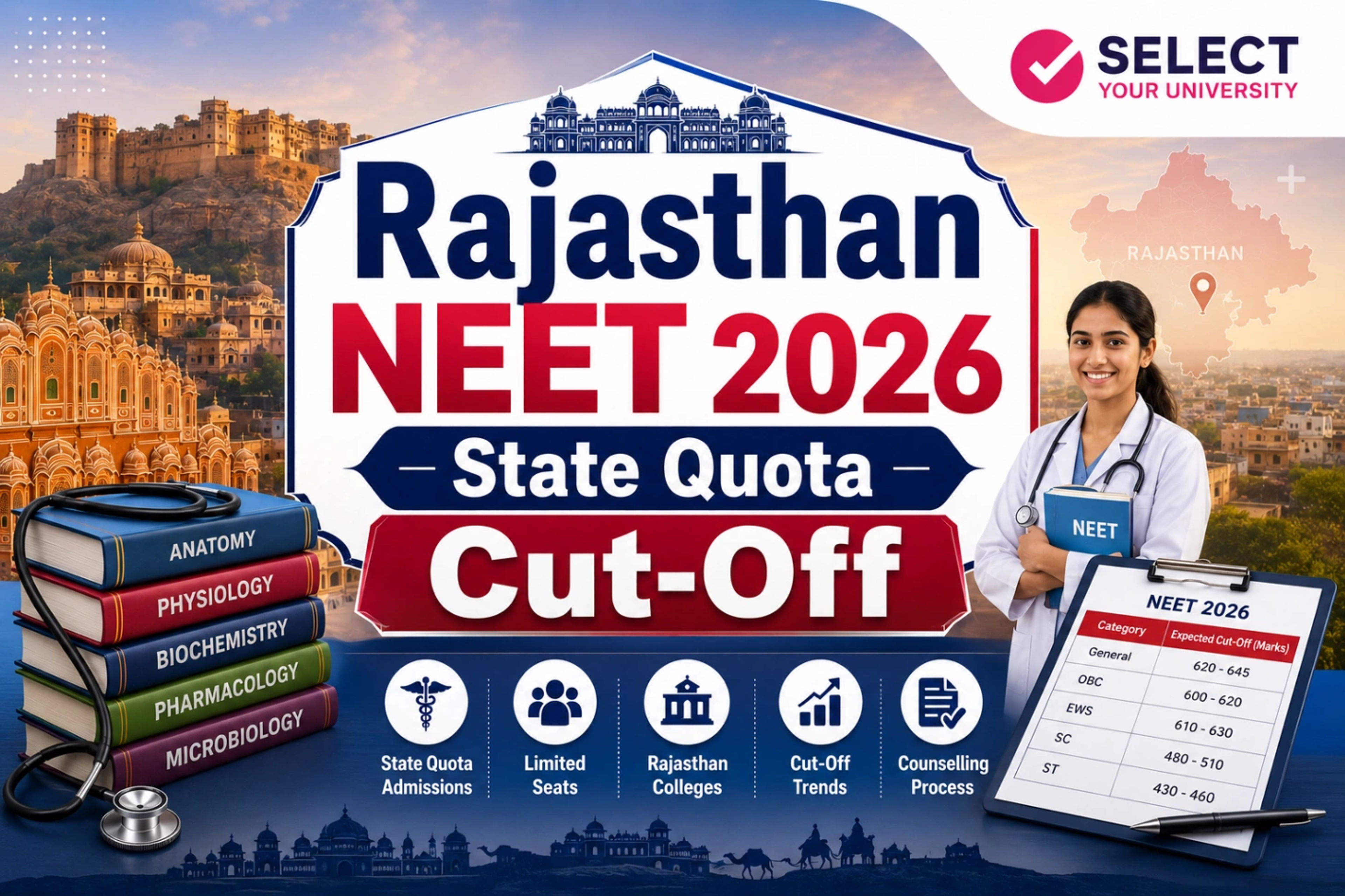 Rajasthan NEET 2025 State Quota Cut-Off