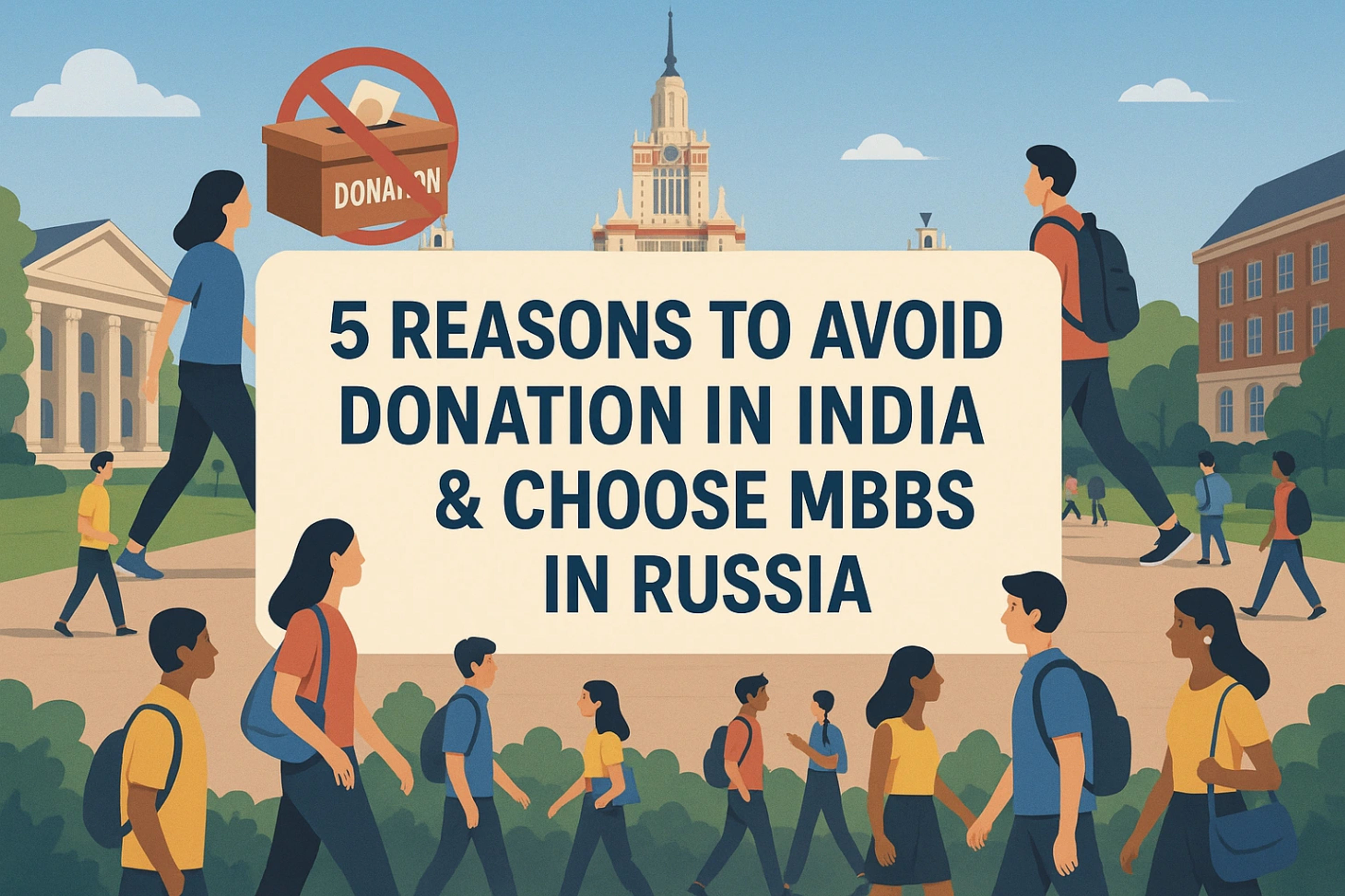  Reasons to Avoid Donation in India & Choose MBBS in Russia