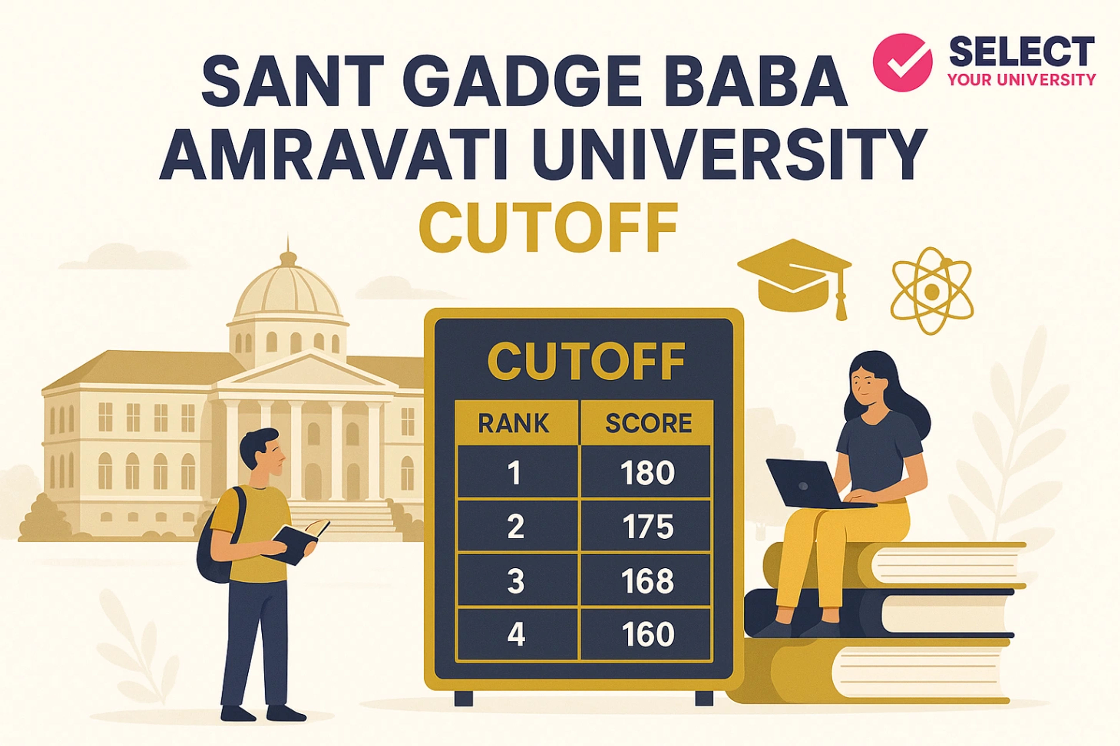 Sant Gadge Baba Amravati University Cutoff 2025