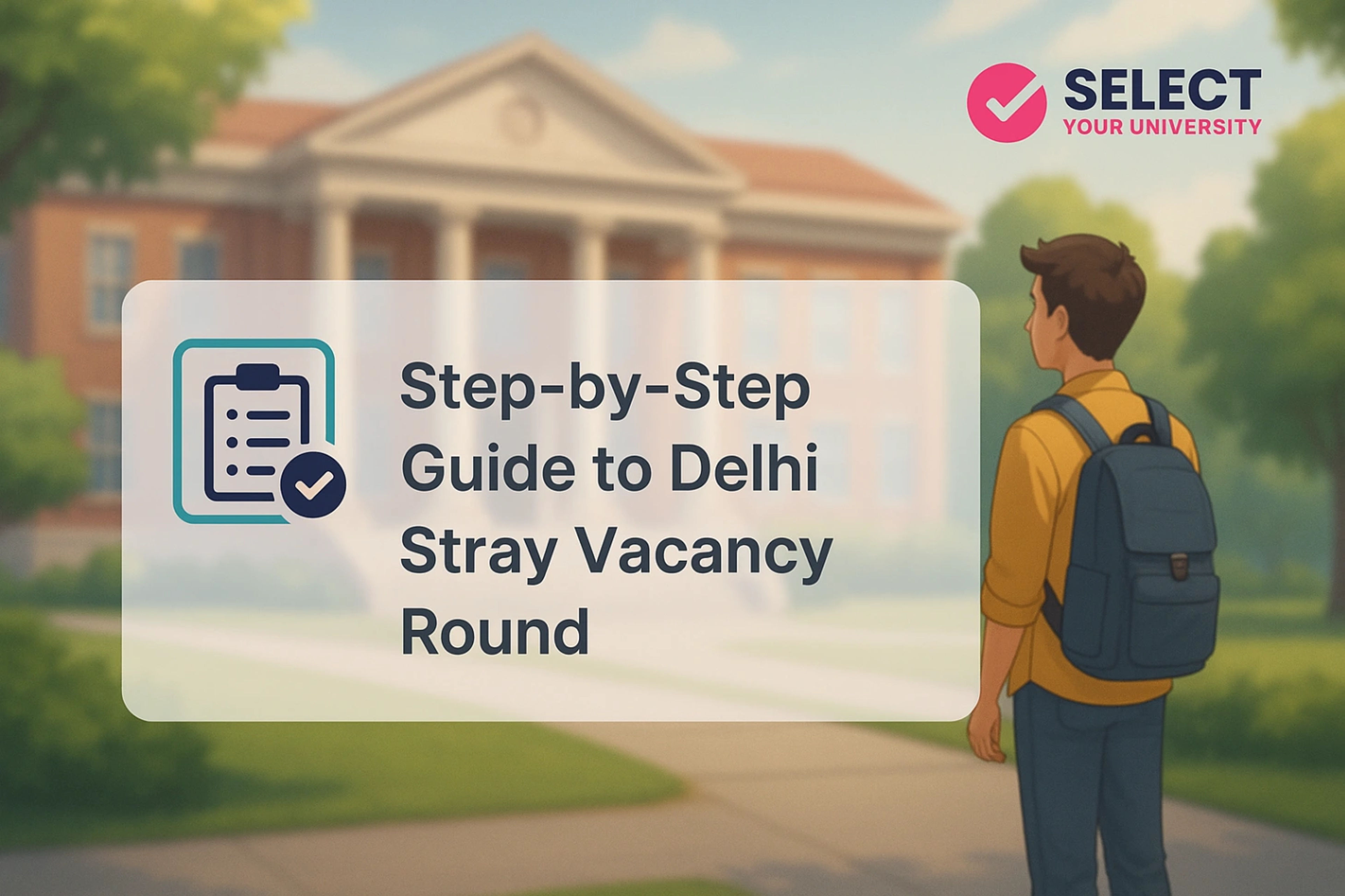Step-by-Step Guide to Delhi Stray Vacancy Round