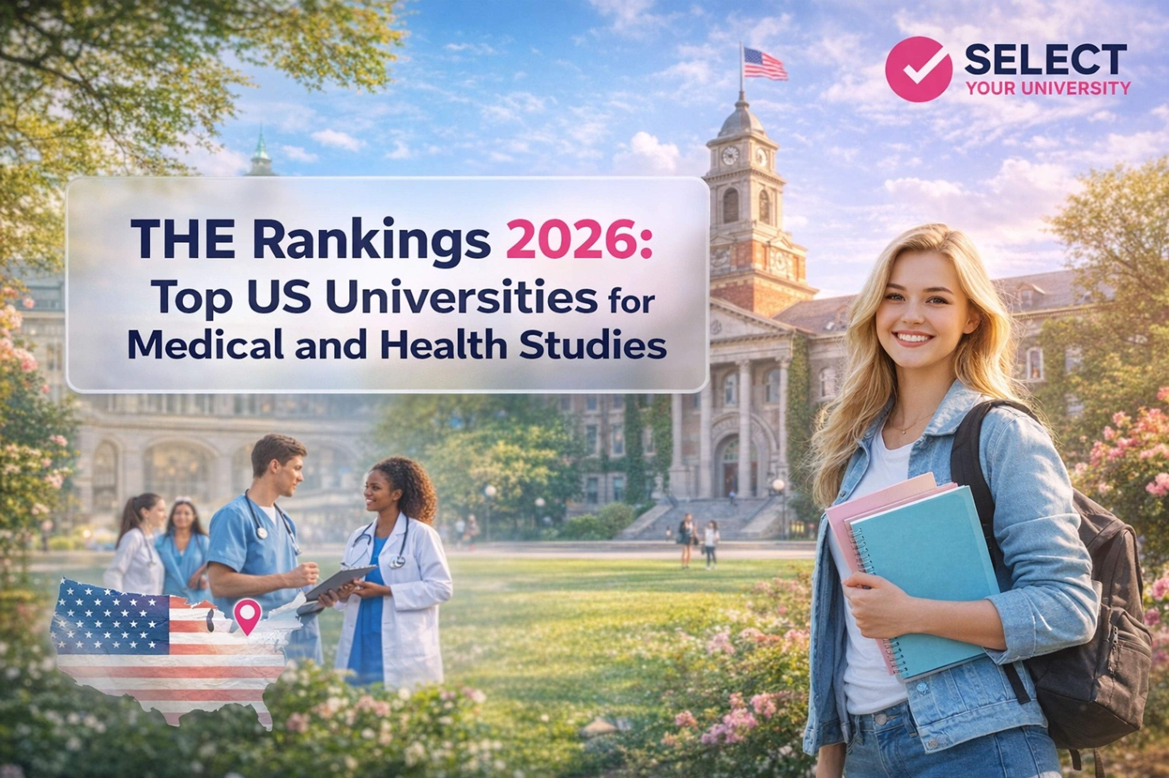 THE Rankings 2026 Top US Universities for Medical and Health Studies