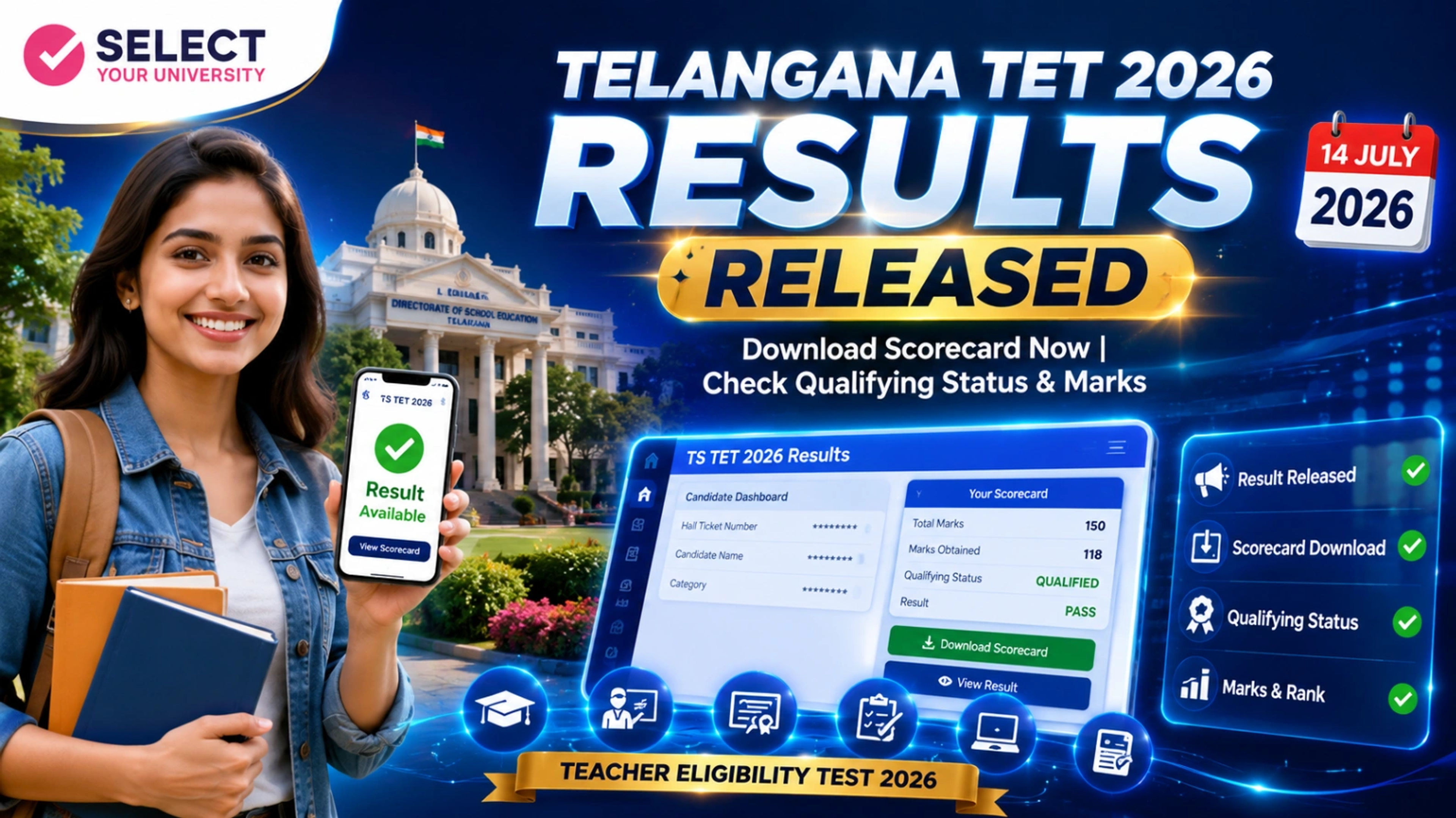 TS TET Result 2026