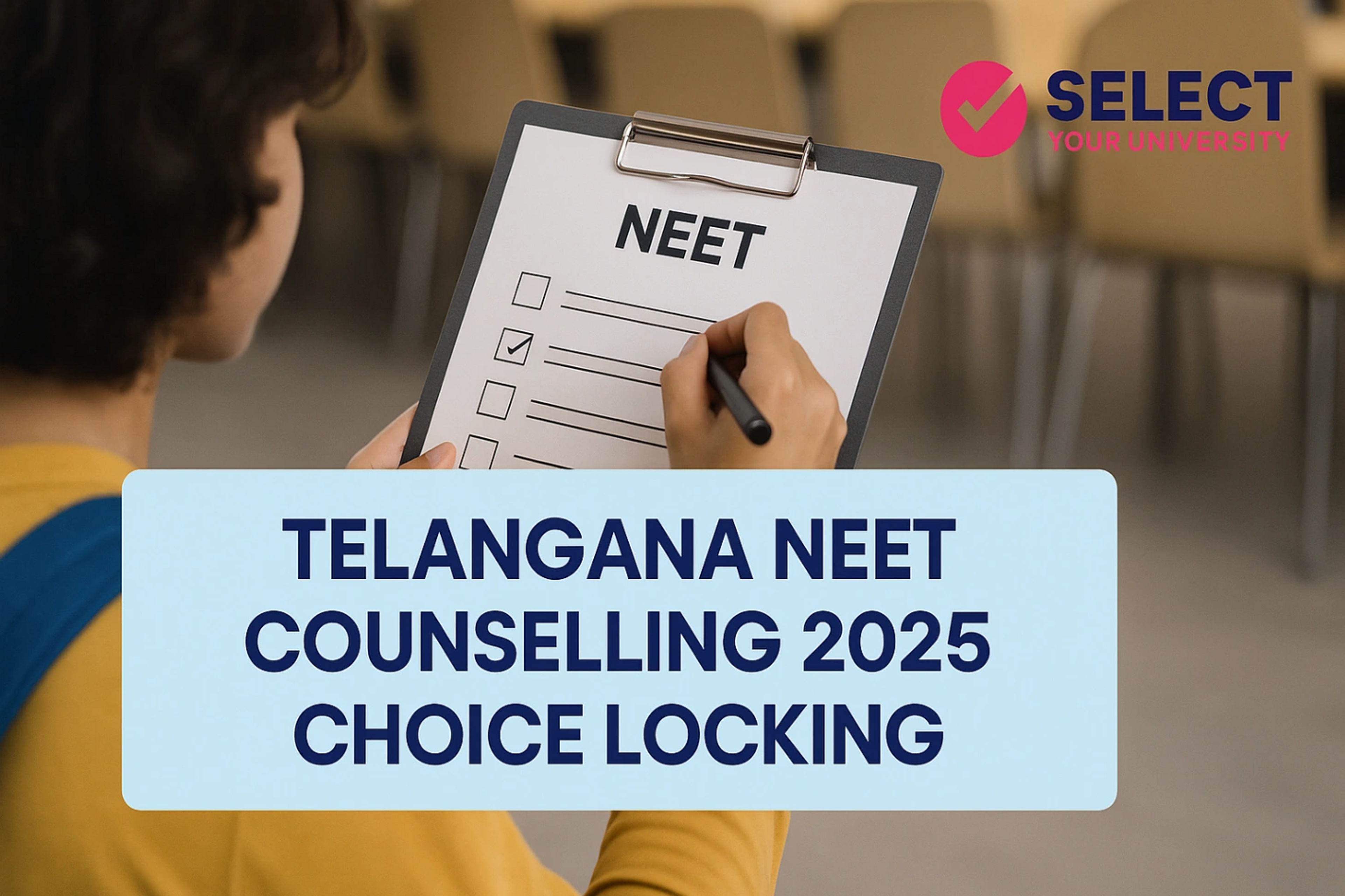  Telangana NEET Counselling 2025 Choice Locking