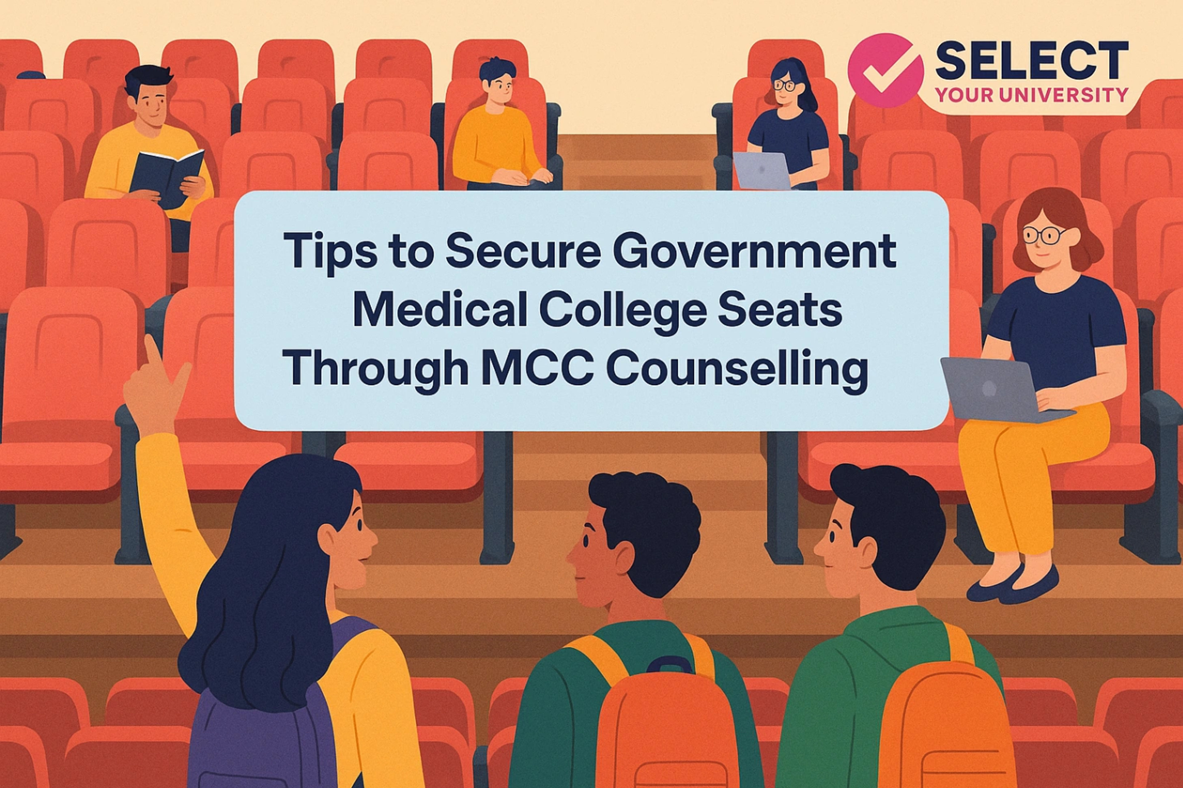 Tips to Secure Government Medical College Seats Through MCC Counselling