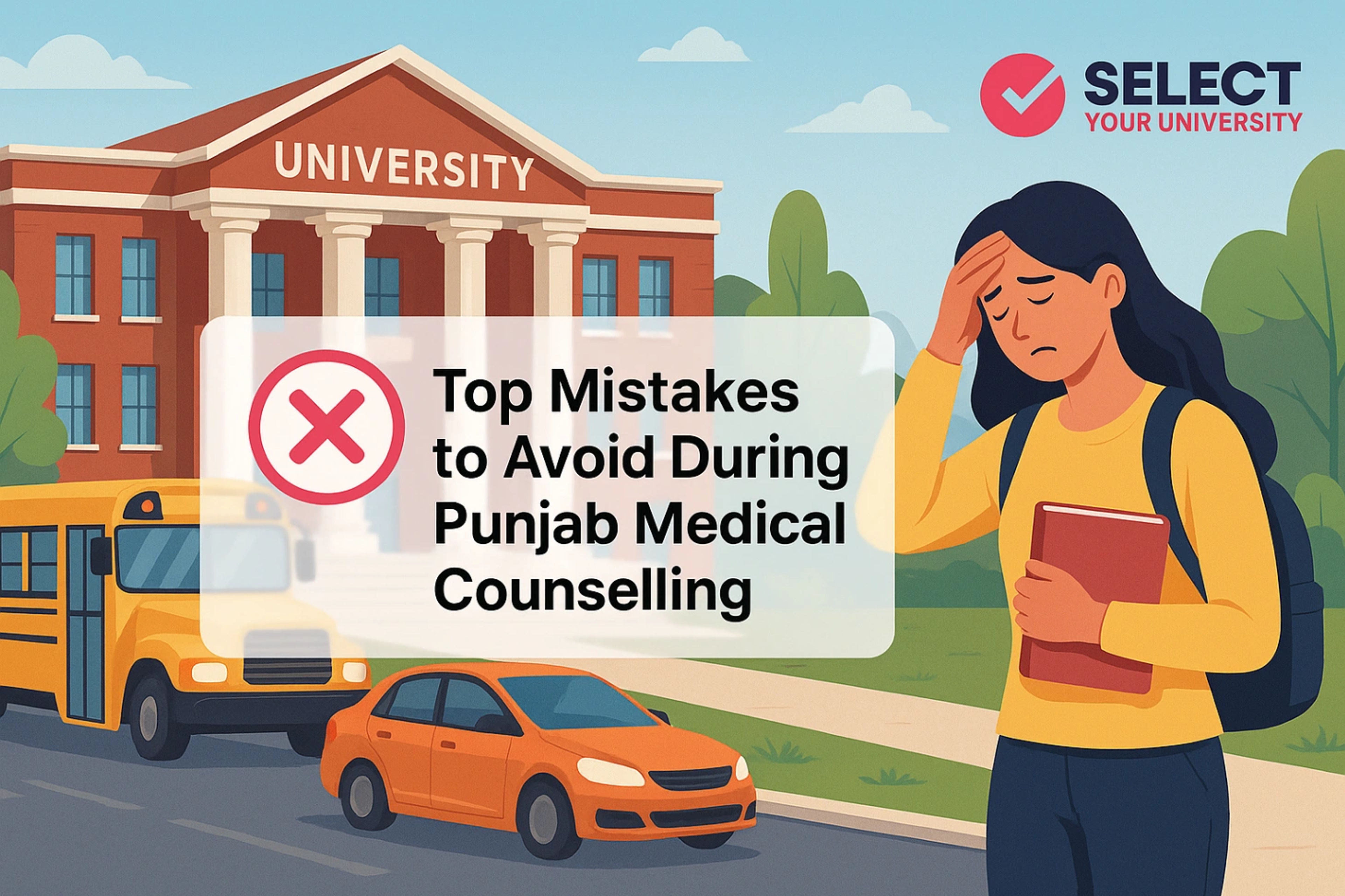 Top Mistakes to Avoid During Punjab Medical Counselling