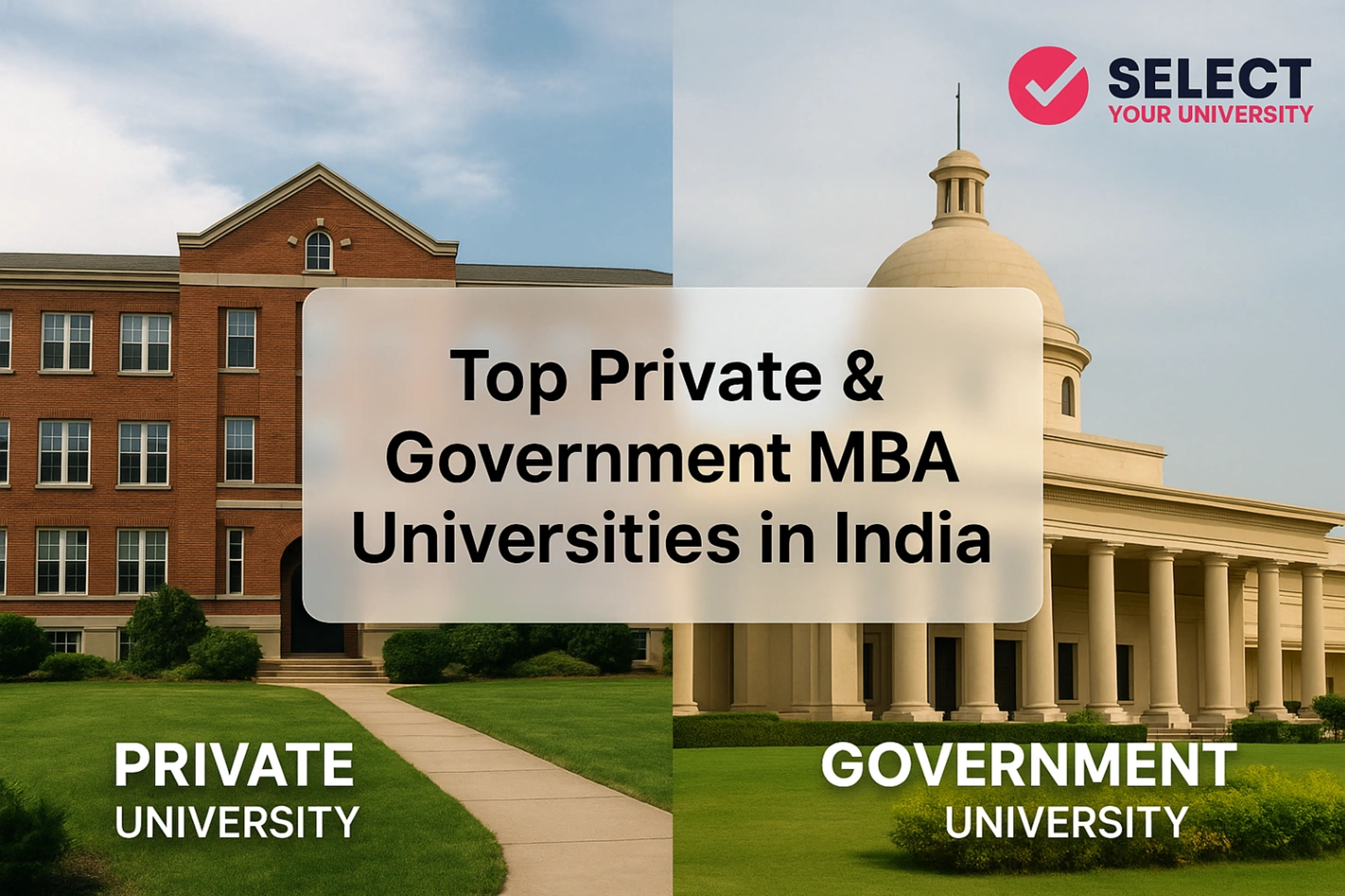 Top Private & Government MBA Universities in India