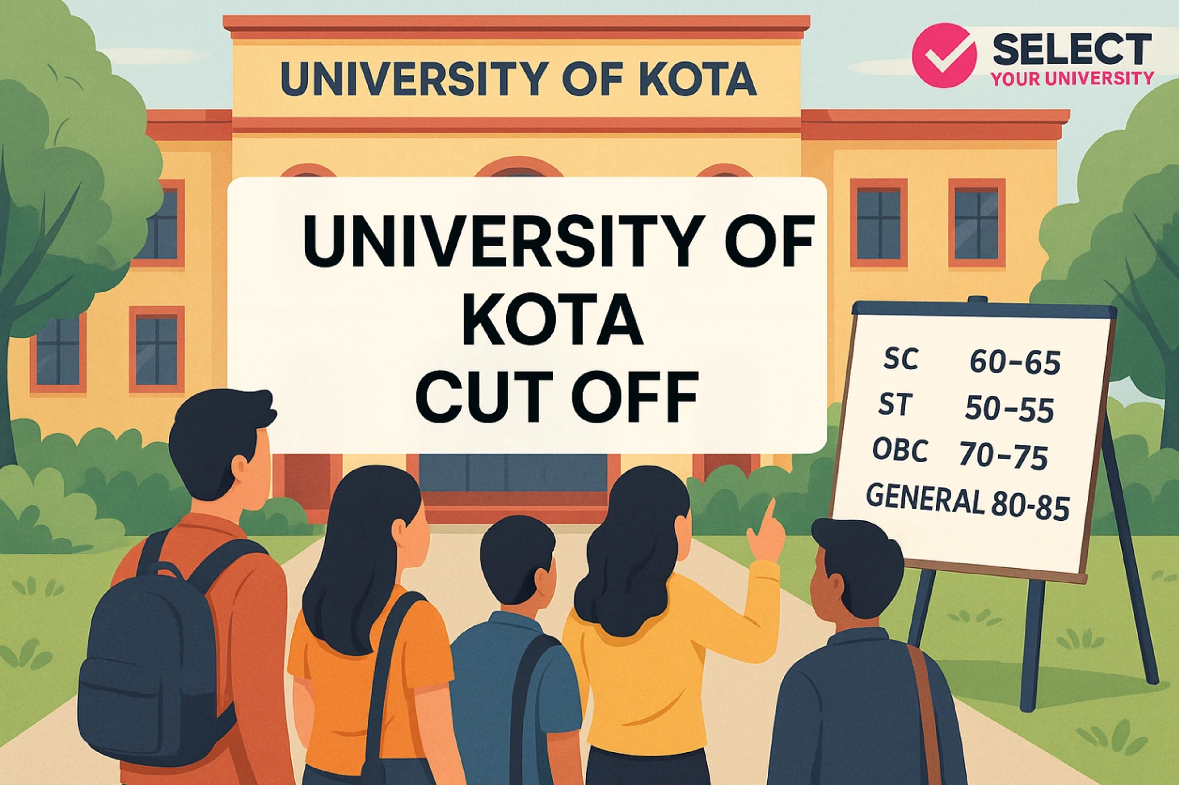 University of Kota Cut Off