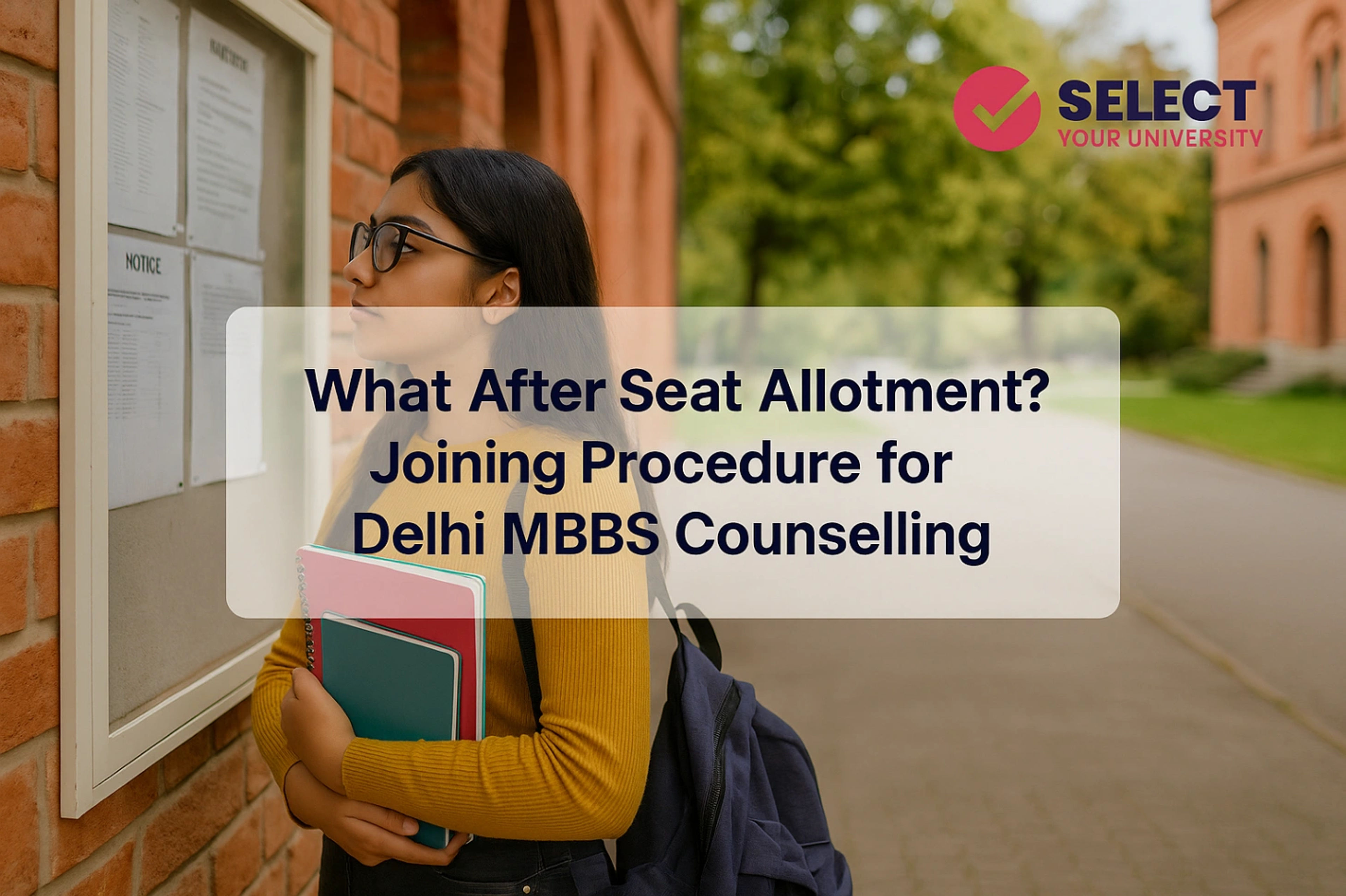 What After Seat Allotment? Joining Procedure for Delhi MBBS Counselling