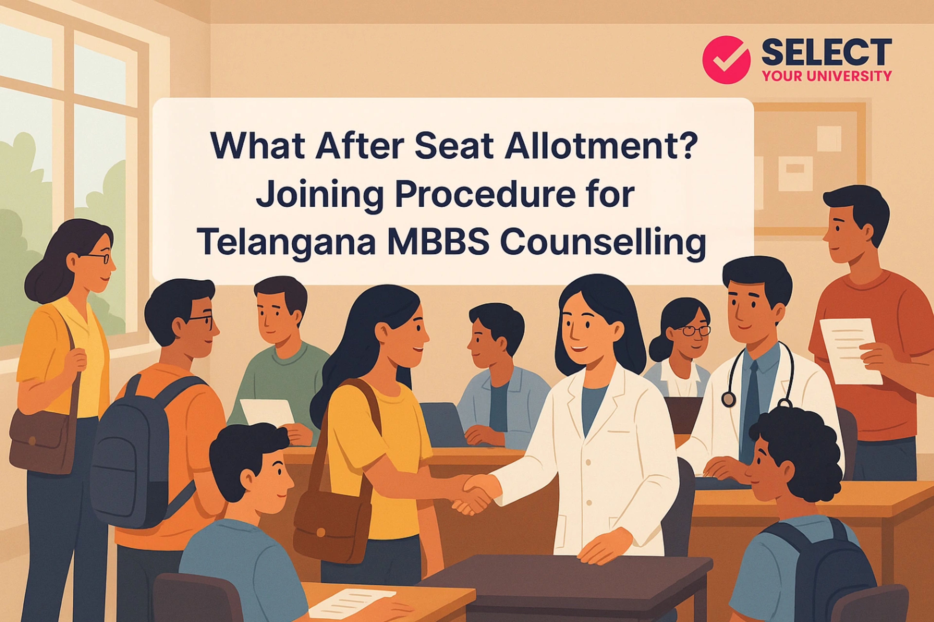 What After Seat Allotment? Joining Procedure for Telangana MBBS Counselling