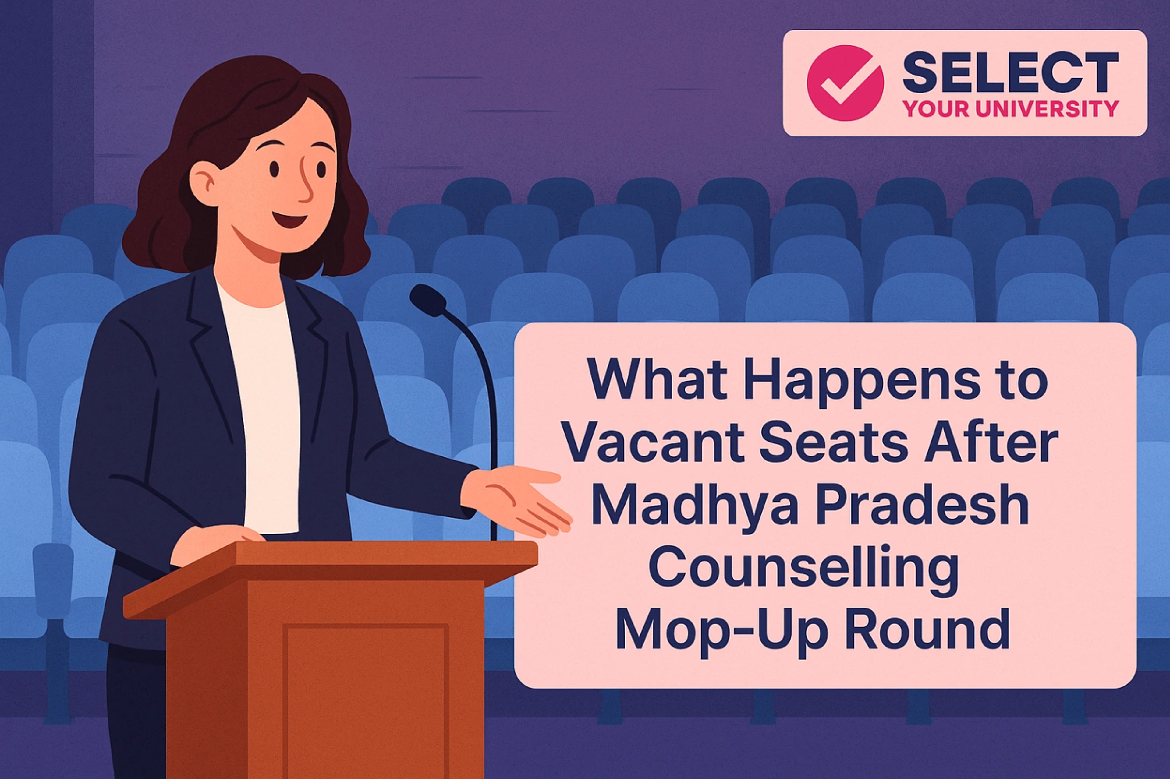 What Happens to Vacant Seats After Madhya Pradesh Counselling Mop-Up Round