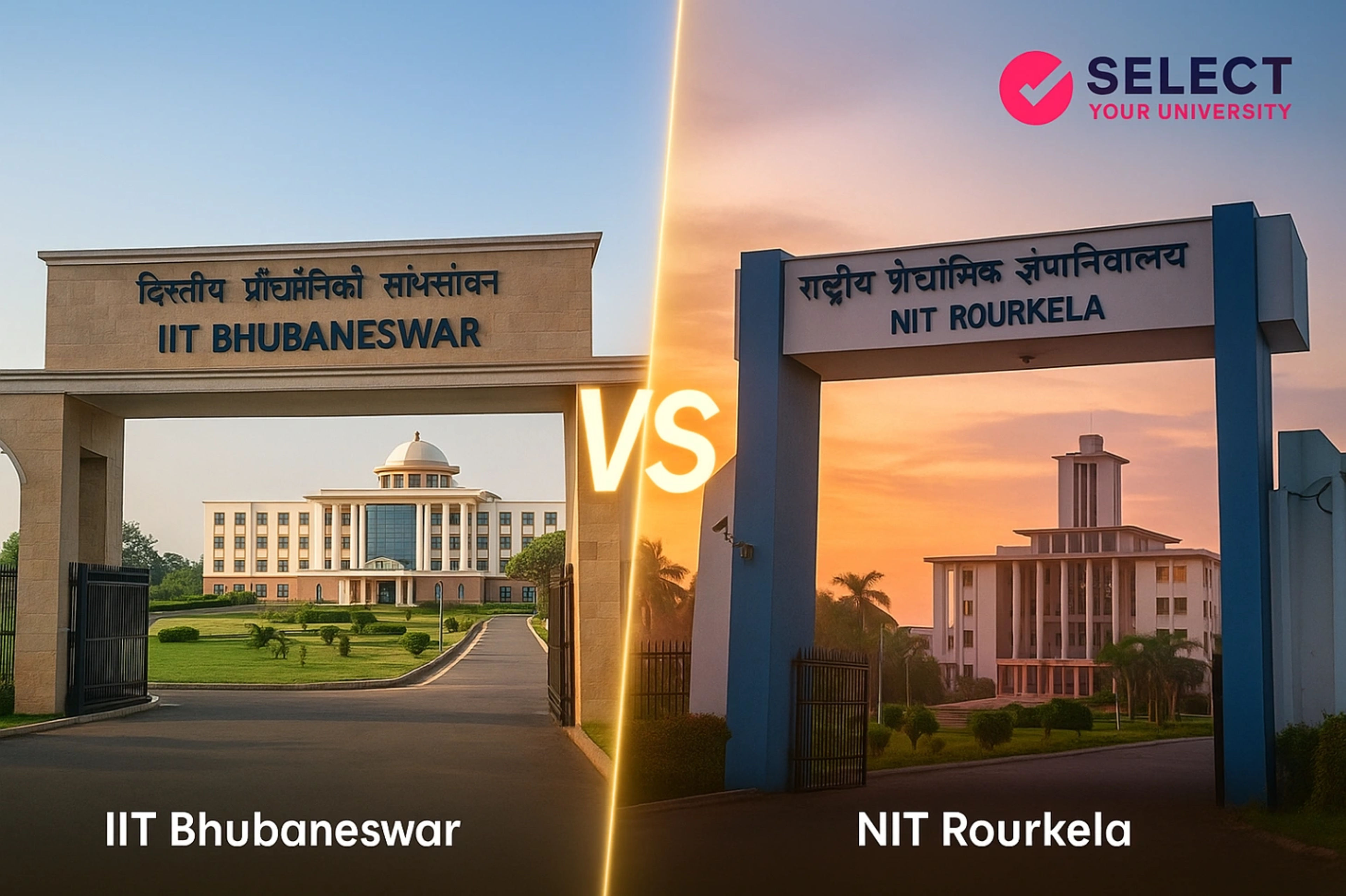 iit bhubaneswar Vs nit rourkela