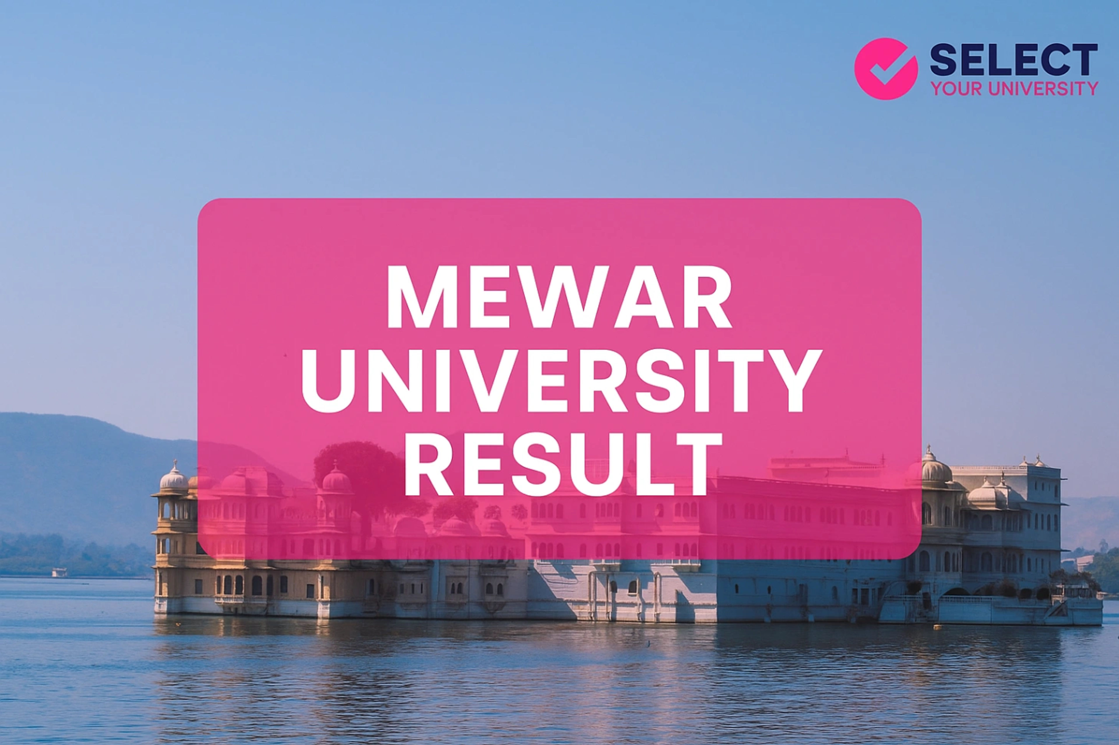 mewar university result