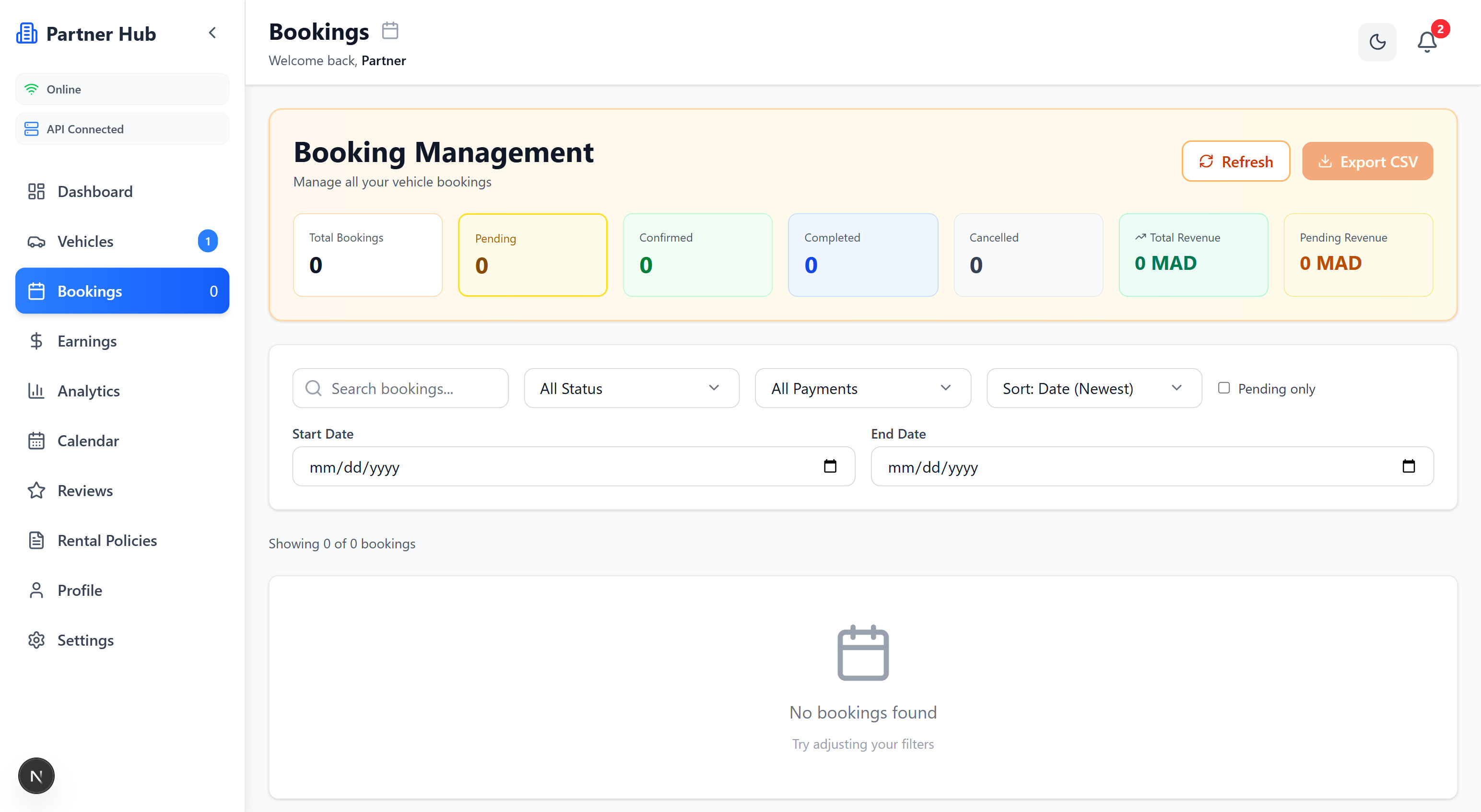 Own every booking decision