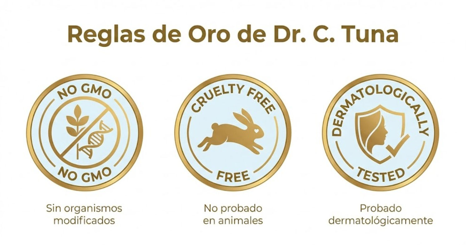 Ciencia Dr C Tuna y Seguridad Europea - Ella Skin & Spa Wellness Productos Dr C Tuna Estándares Europeos Cuidado Piel Ella Skin Spa Wellness Mérida