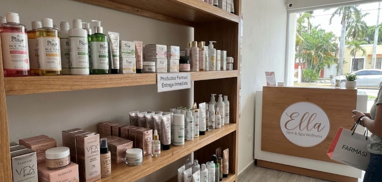 Venta de productos Farmasi en Mérida con entrega inmediata en Ella Skin & Spa Wellness