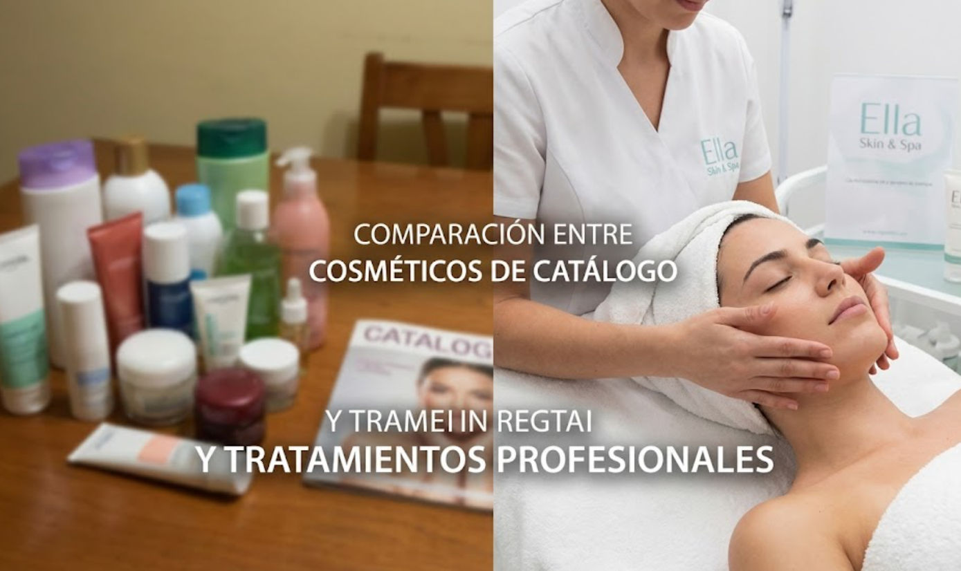 ¿Farmasi es Estafa? La verdad y tu piel en manos expertas - Ella Skin & Spa Wellness Comparativa productos Farmasi vs Tratamiento Facial Profesional Ella Skin & Spa Mérida - Análisis de estafa piramidal y salud de la piel