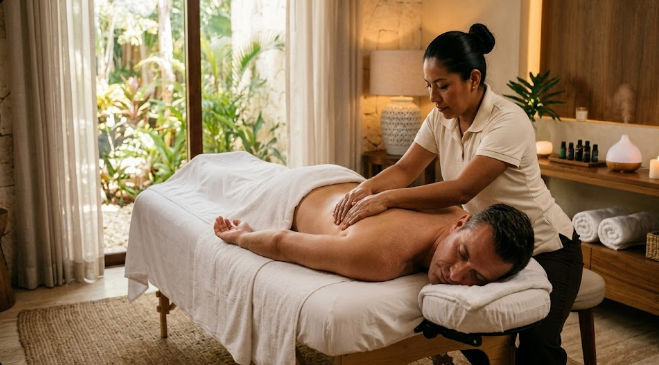 Masajes para hombres en Mérida: terapia de relajación y bienestar muscular