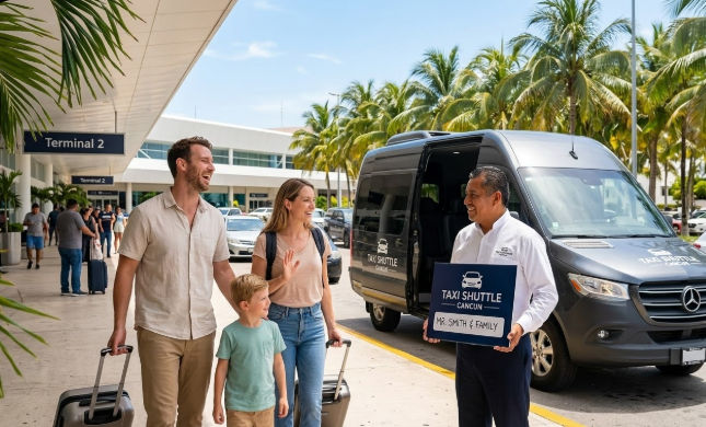 Cancun travel guide - Private airport transfer by Taxi Shuttle Cancun