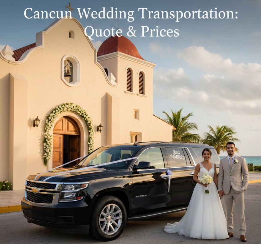Transporte privado para bodas y traslados de invitados en camionetas de lujo