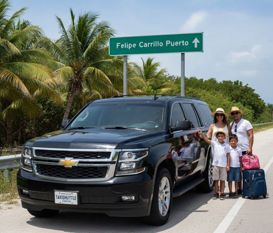 Servicio de taxi y traslados privados en Felipe Carrillo Puerto Quintana Roo