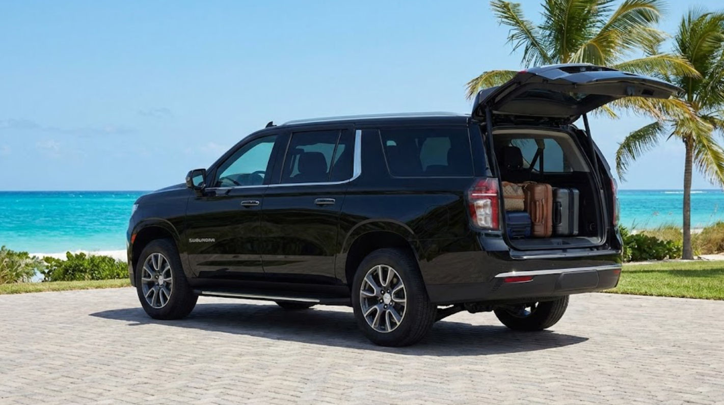 Camioneta Suburban de lujo para traslados privados de Taxi Shuttle Cancun