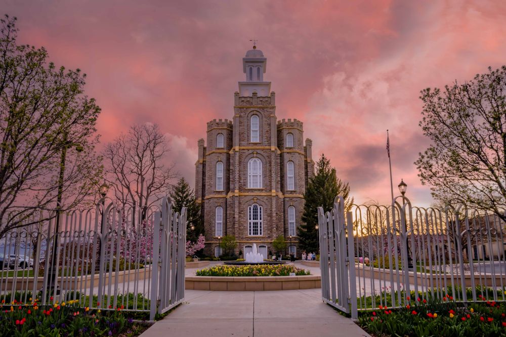 image of Logan Utah Temple May 2023