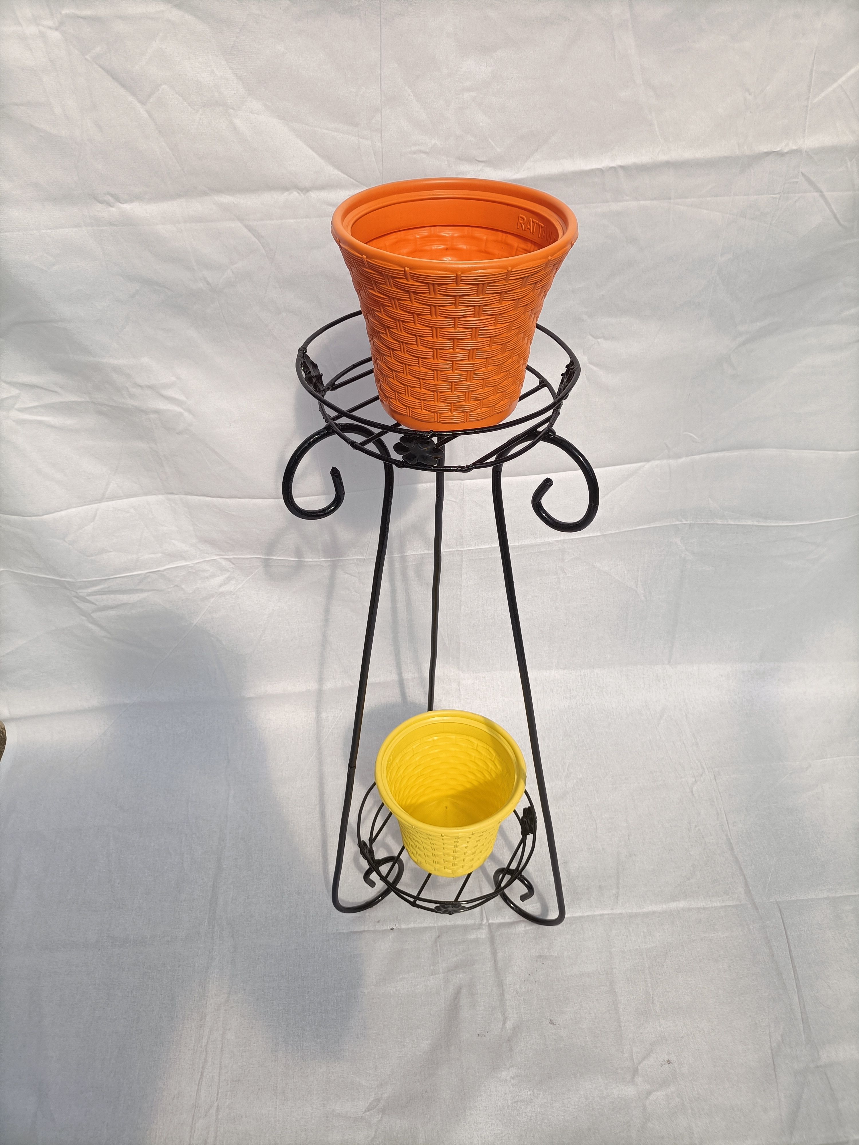 2 Flower Pot Toll Stand