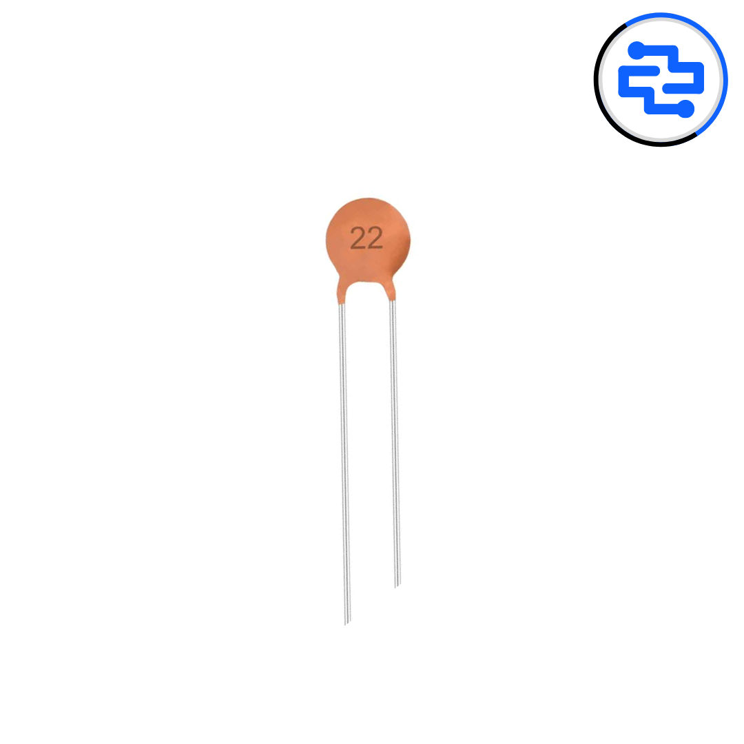 Thumbnail 1 for 22pf (22) Ceramic Capacitor - (Pack of 5)
