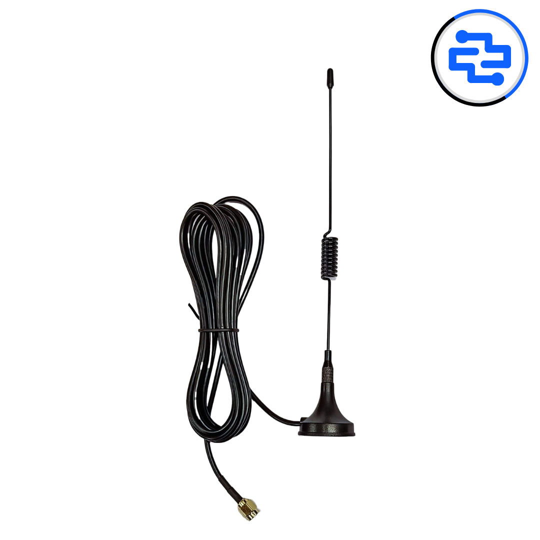 Thumbnail 1 for GSM 3DBI Magnetic Mount Spring Antenna