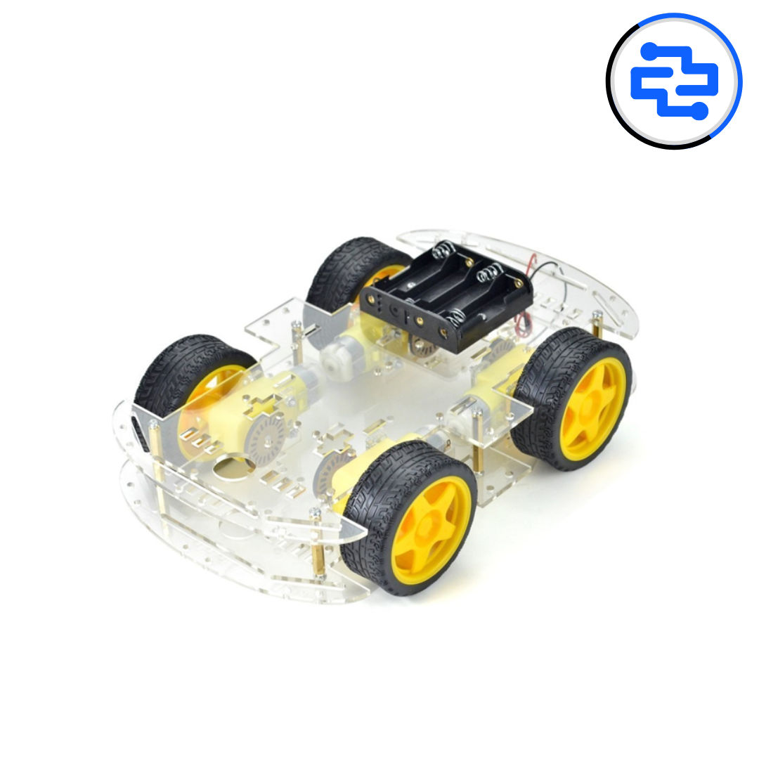 Thumbnail 1 for 4 Wheel Drive Smart Robot Car Chassis Kit